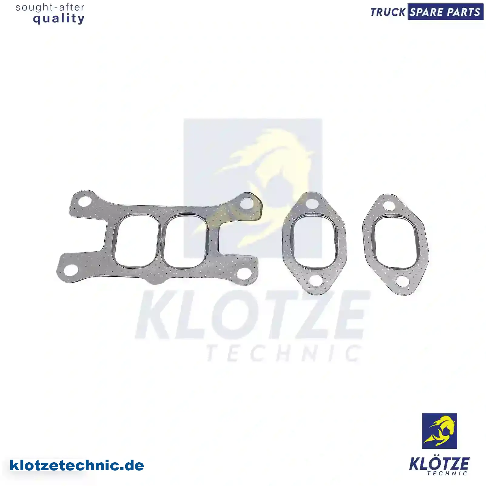 Gasket kit, exhaust manifold, 98436180S, 98436181S || Klötze Technic Automotive Air Brake Systems