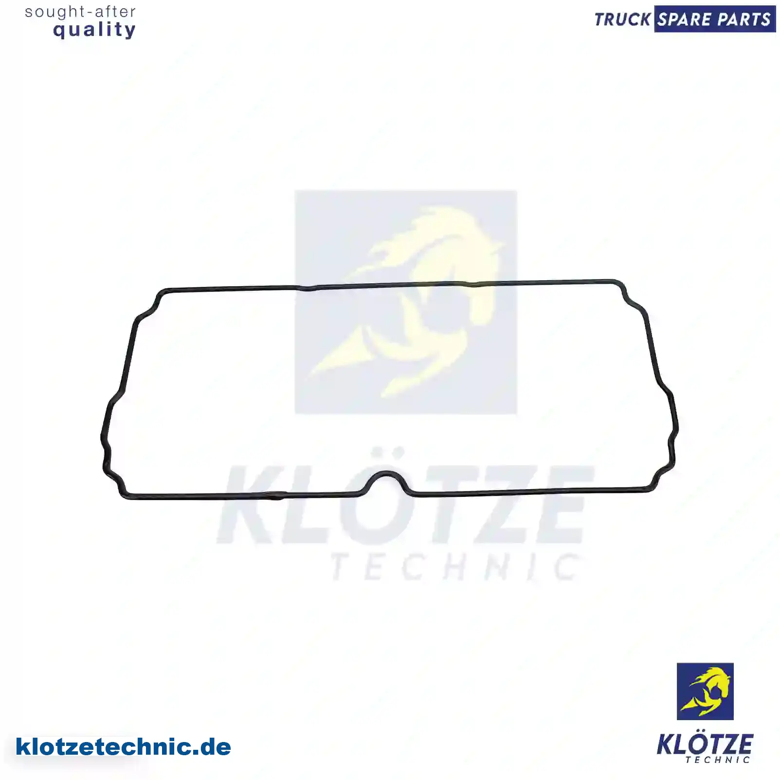 Gasket, side cover, 1497061, ZG01263-0008 || Klötze Technic Automotive Air Brake Systems