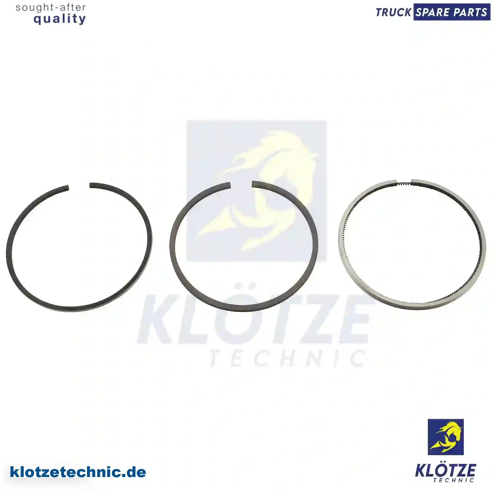 Piston ring kit, 270713, 275320, 275376, 275713, 465341, 465343 || Klötze Technic Automotive Air Brake Systems