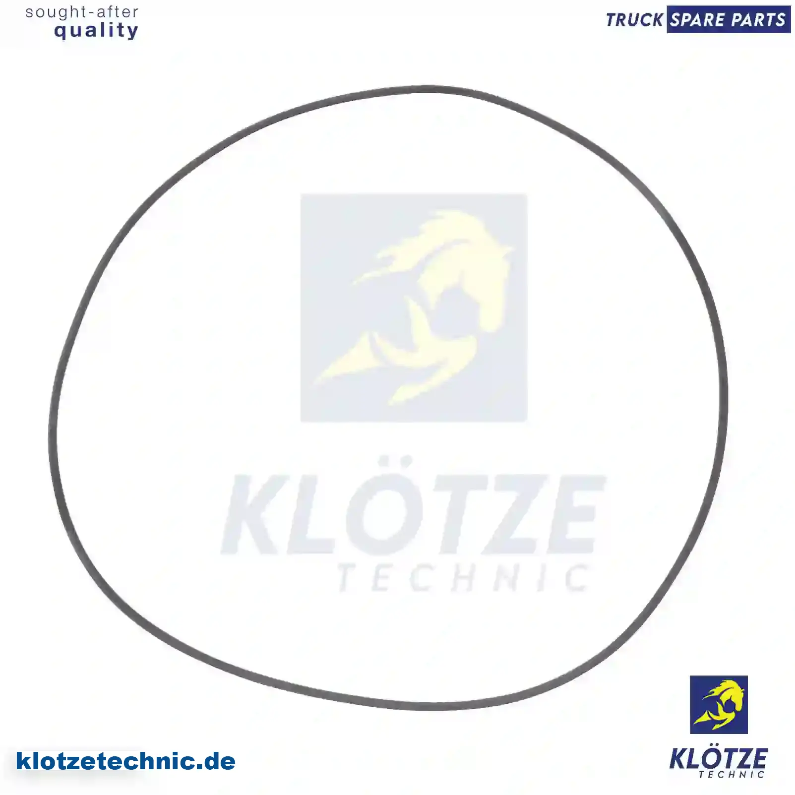 O-ring, 51965010417, 51965010493, 93212870198, || Klötze Technic Automotive Air Brake Systems