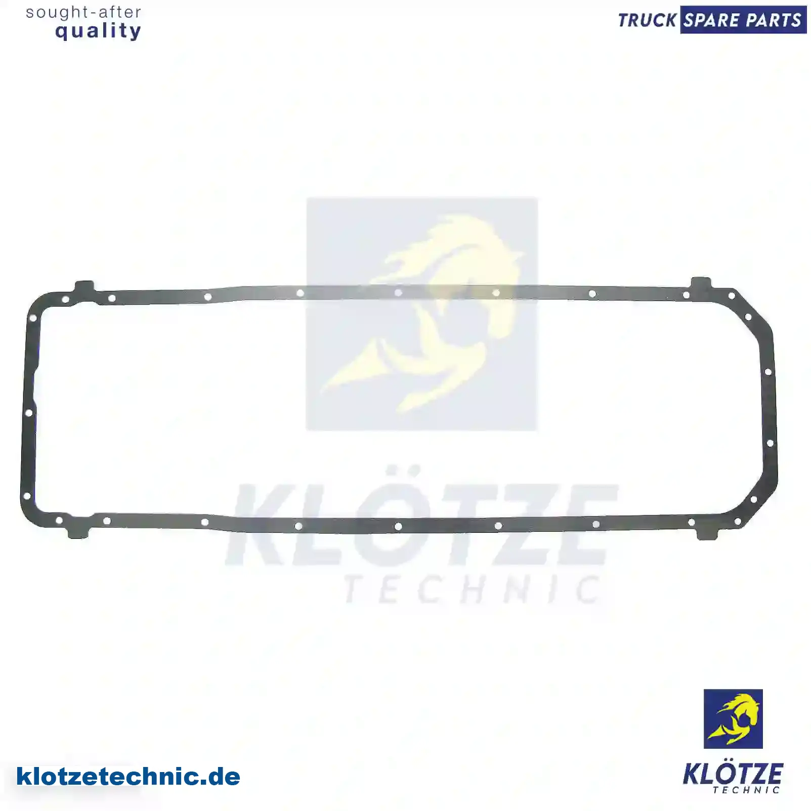 Oil sump gasket, 1412666, ZG01803-0008 || Klötze Technic Automotive Air Brake Systems