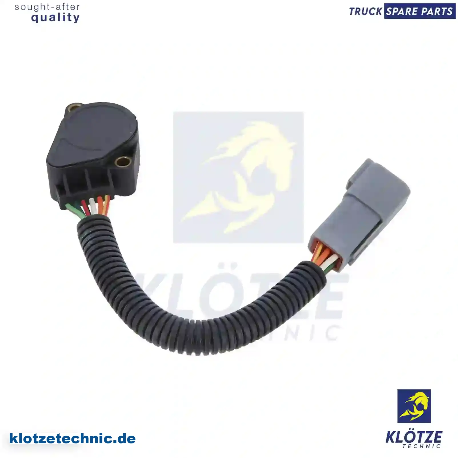 Sensor, accelerator pedal, 20715969S, 20893527S, 21116881S, 82628011S, 84557621S || Klötze Technic Automotive Air Brake Systems
