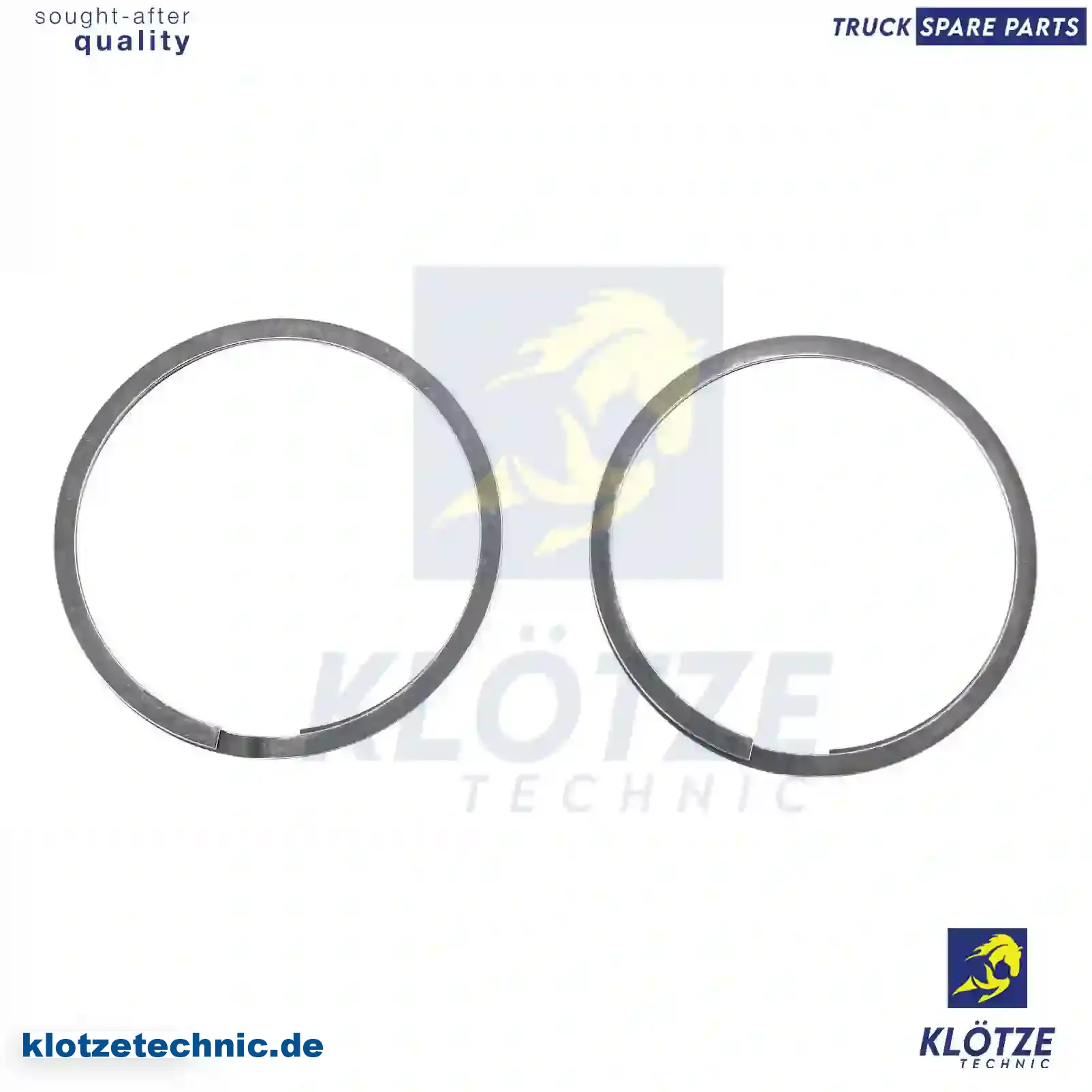 Seal ring kit, exhaust manifold, 51987010085, , || Klötze Technic Automotive Air Brake Systems