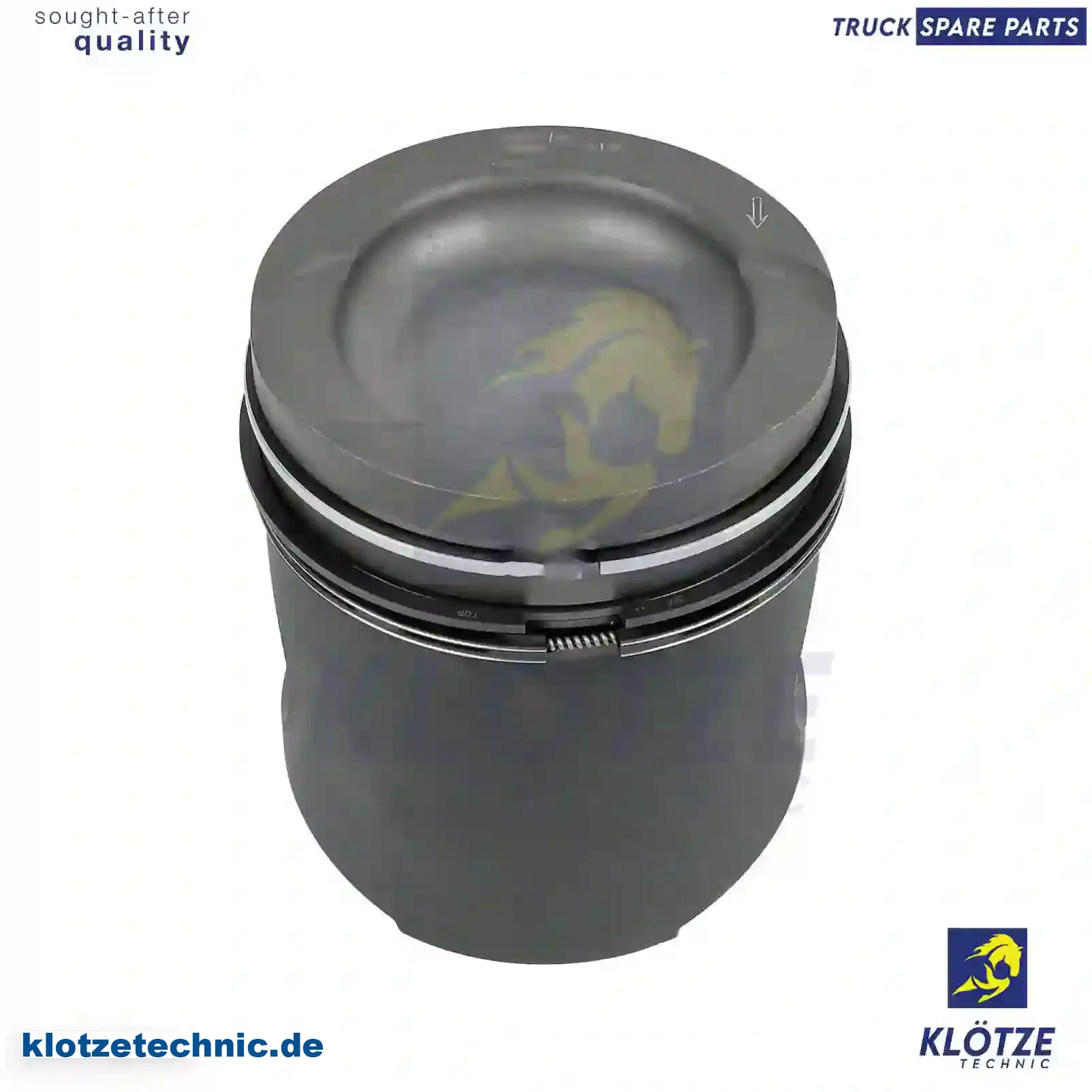 Piston, complete with rings, 1302559, 1321625 || Klötze Technic Automotive Air Brake Systems