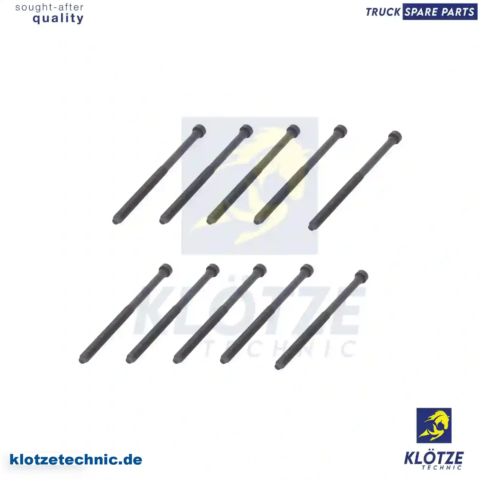 Cylinder head screw kit, 65900300037, WHT007433, WHT007433S || Klötze Technic Automotive Air Brake Systems