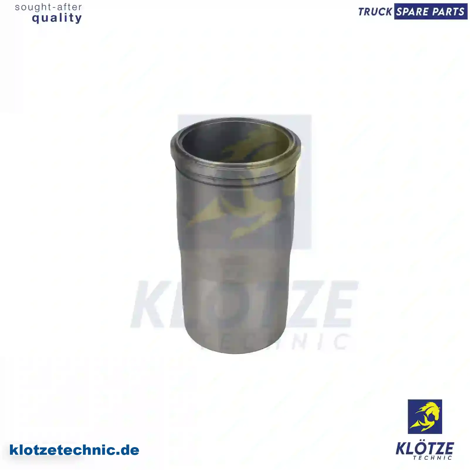 Cylinder liner, without seal rings, 1677874, , , || Klötze Technic Automotive Air Brake Systems