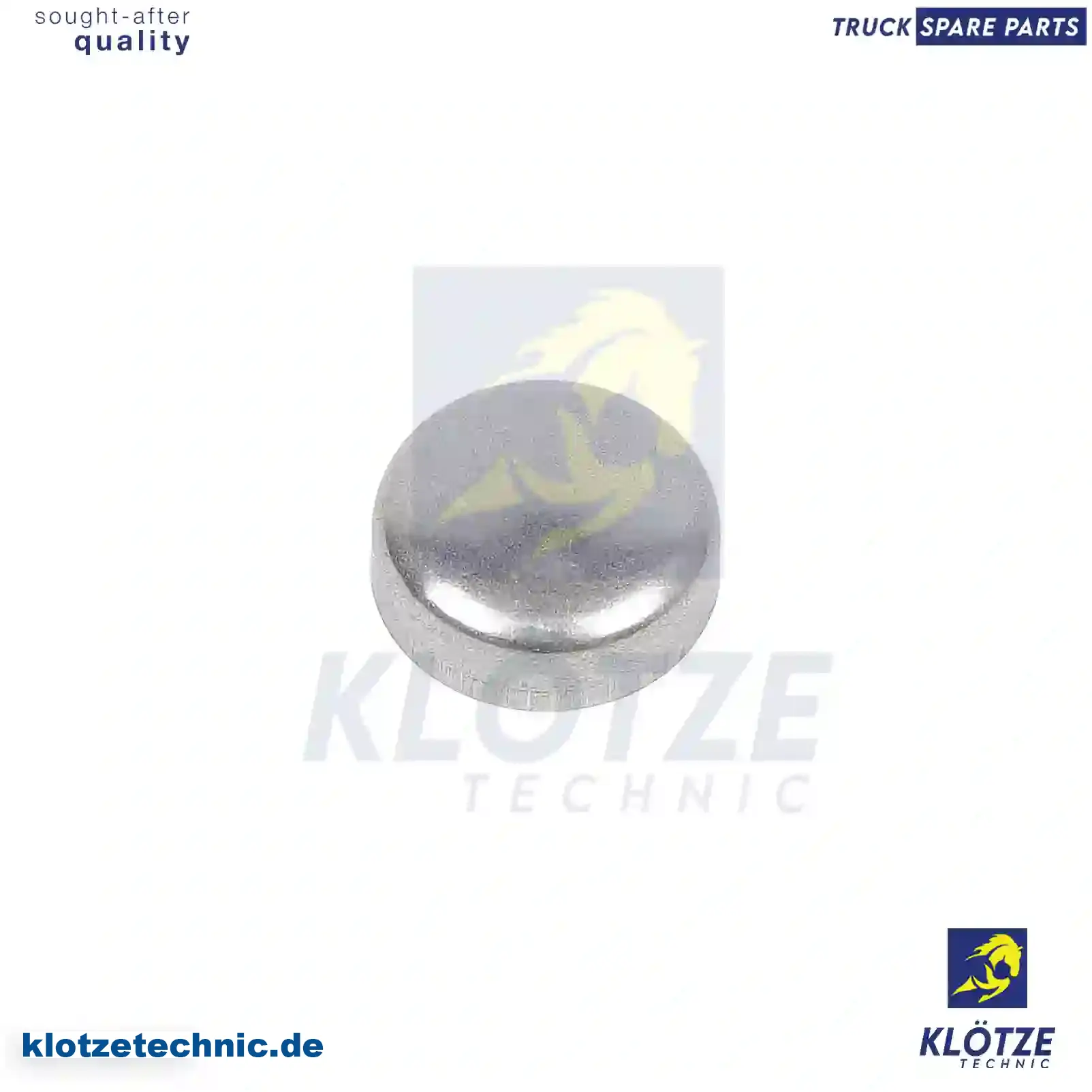 Expansion plug, 955082, , || Klötze Technic Automotive Air Brake Systems