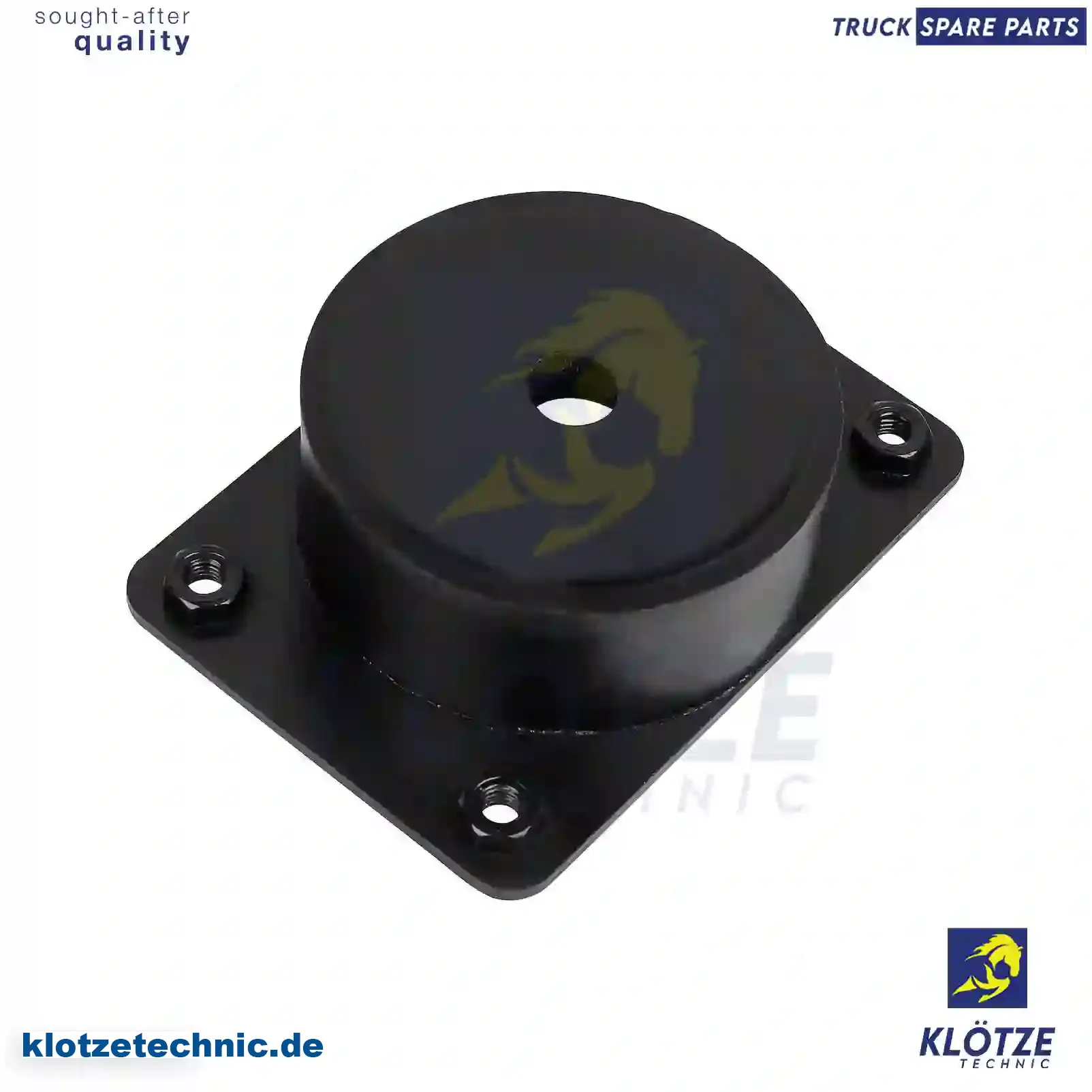 Rubber mounting, engine suspension, front, 7401088363, 10883 || Klötze Technic Automotive Air Brake Systems