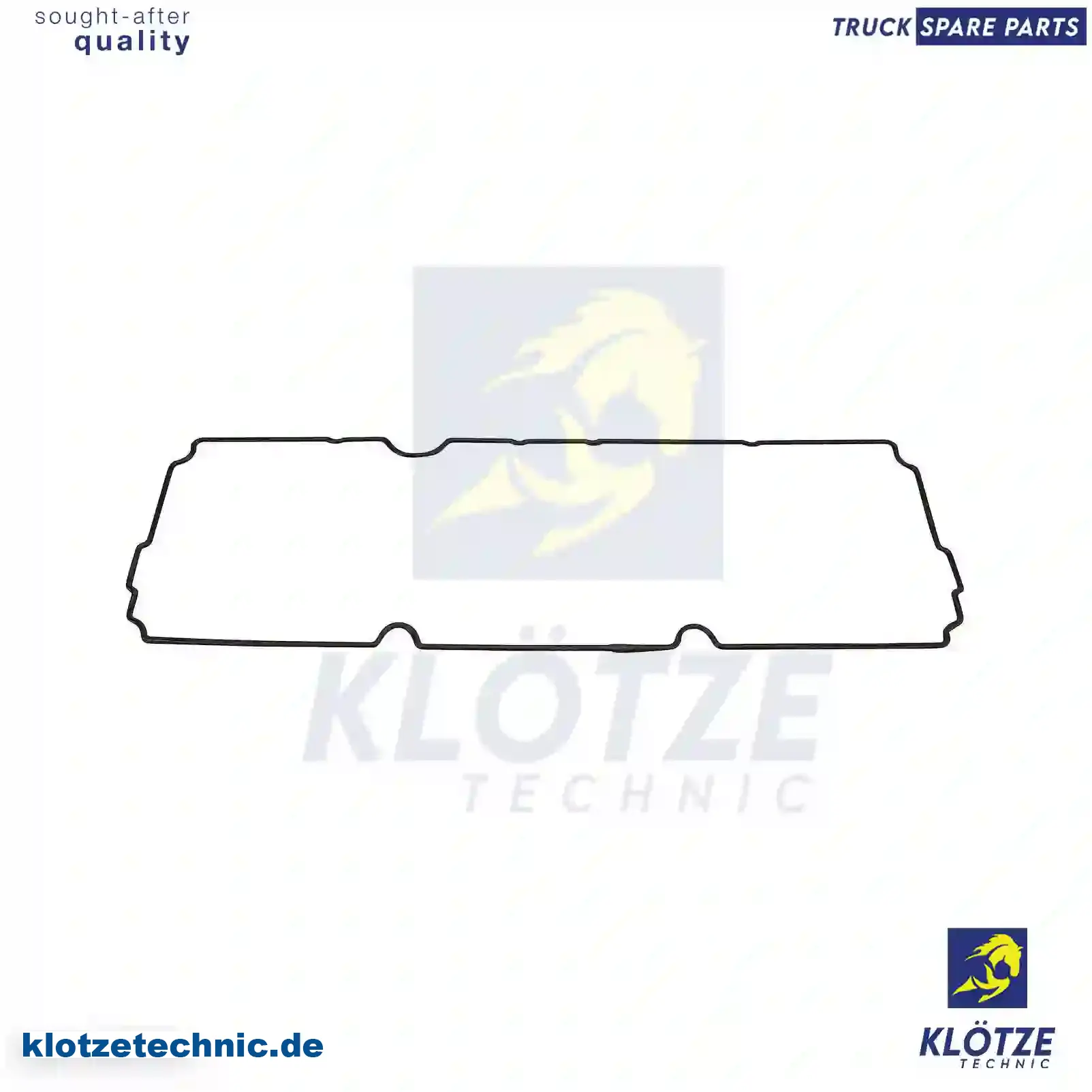 Gasket, side cover, 1508331, ZG01262-0008 || Klötze Technic Automotive Air Brake Systems