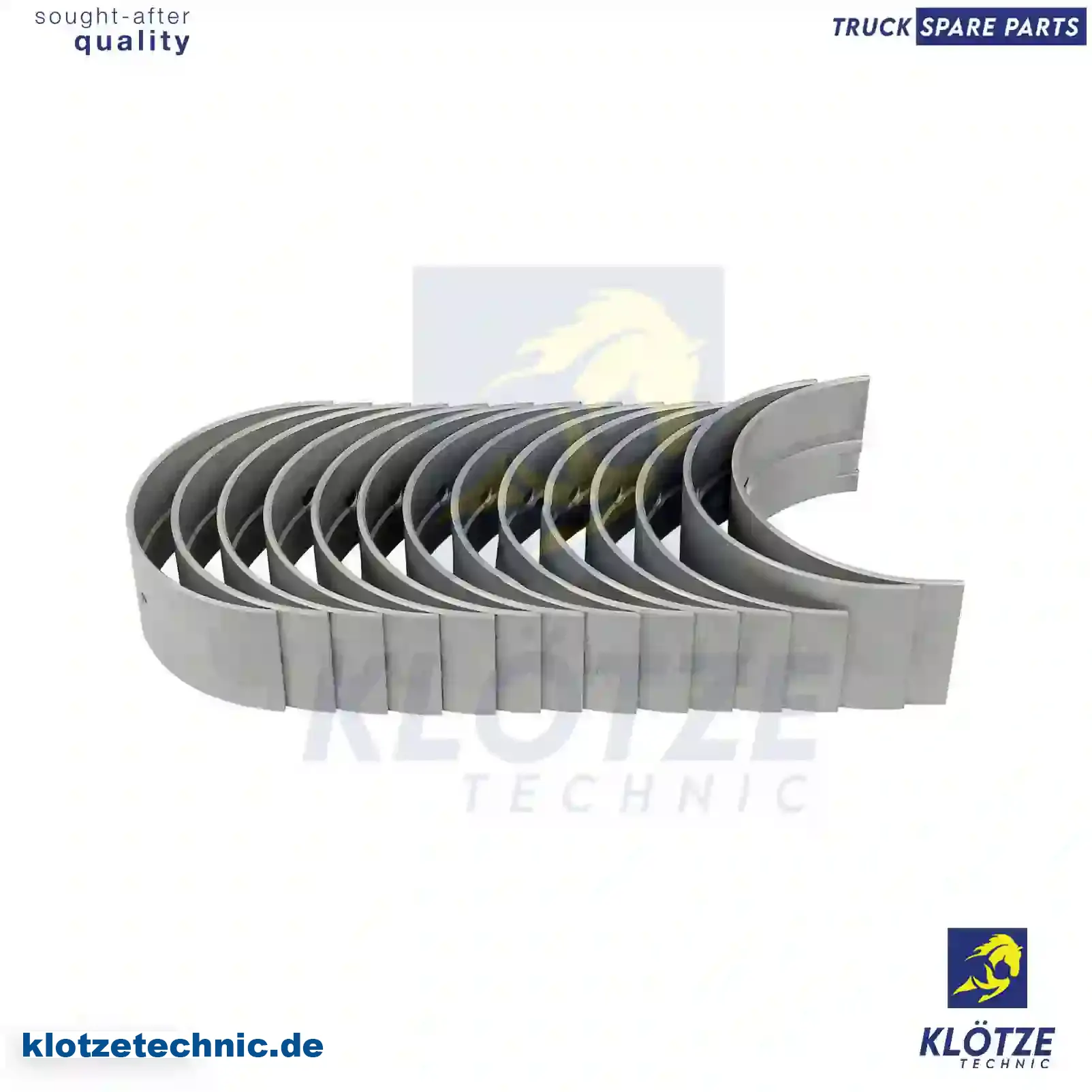 Main bearing kit, 1952249, 550400S, 777200 || Klötze Technic Automotive Air Brake Systems