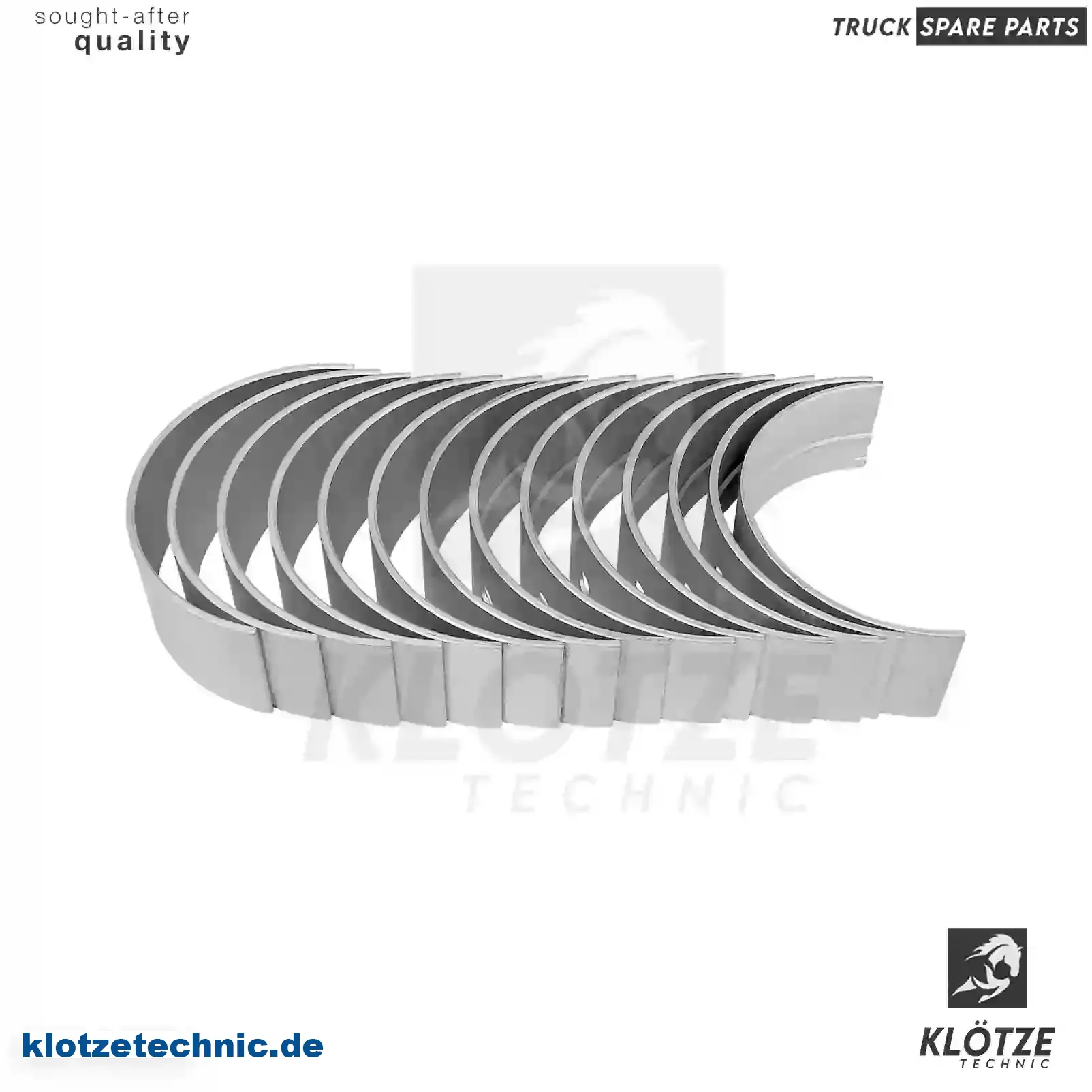 Main bearing kit, 270438S || Klötze Technic Automotive Air Brake Systems