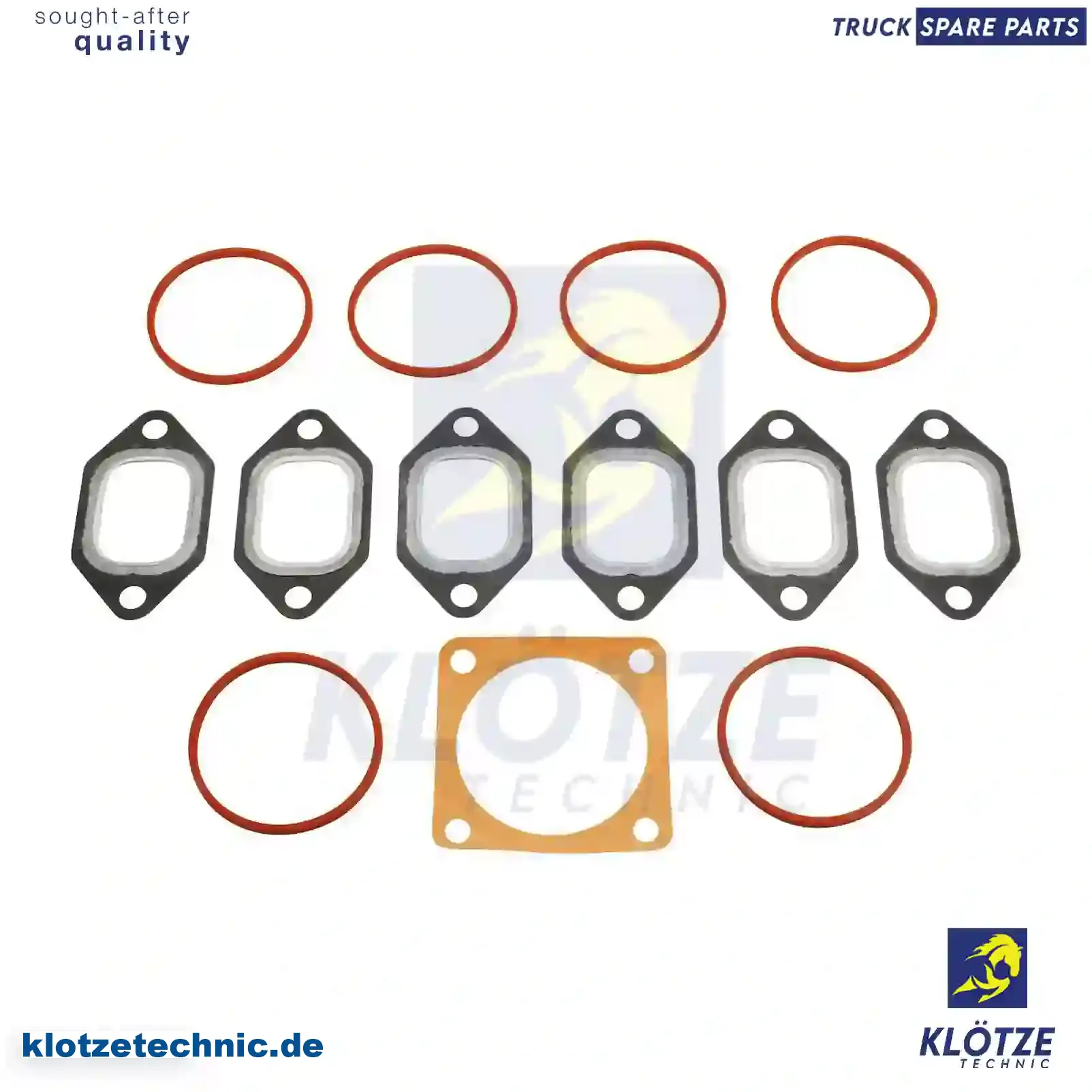 Gasket kit, exhaust manifold, 270958, 275451 || Klötze Technic Automotive Air Brake Systems