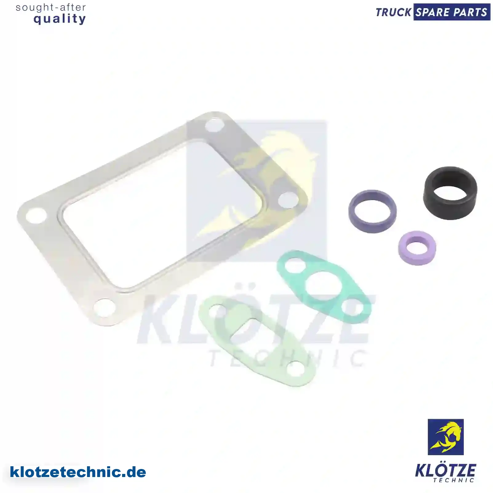 Gasket kit, turbocharger, 276807, ZG01363-0008 || Klötze Technic Automotive Air Brake Systems