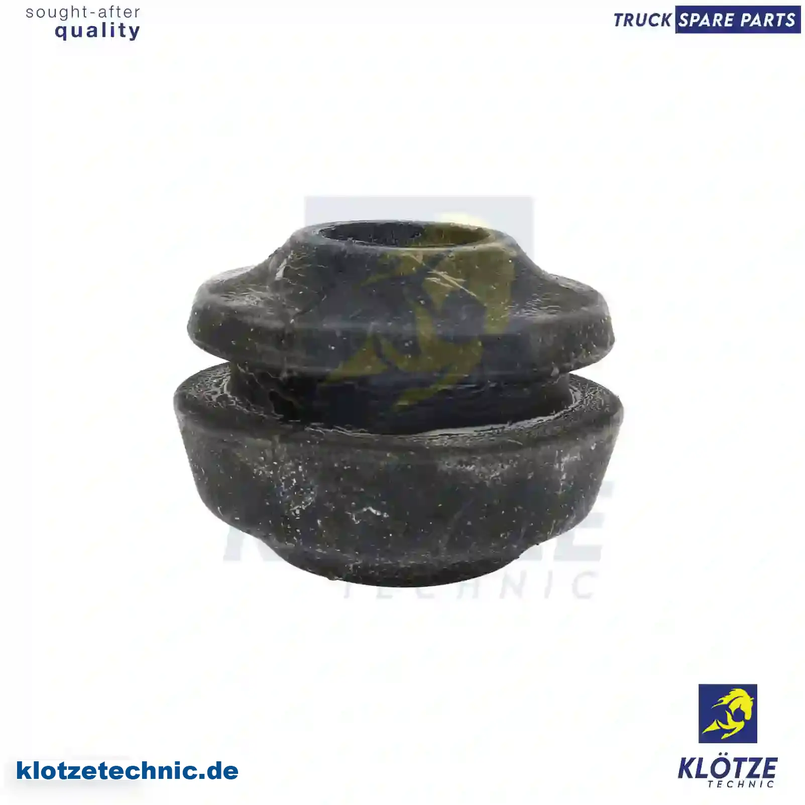 Rubber buffer, front, 81960200202, 81960200239, , , , || Klötze Technic Automotive Air Brake Systems