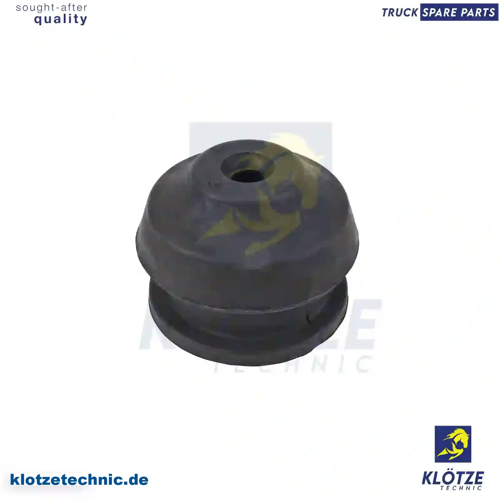 Rubber buffer, front, 81960200391, 81960200403, , , , || Klötze Technic Automotive Air Brake Systems