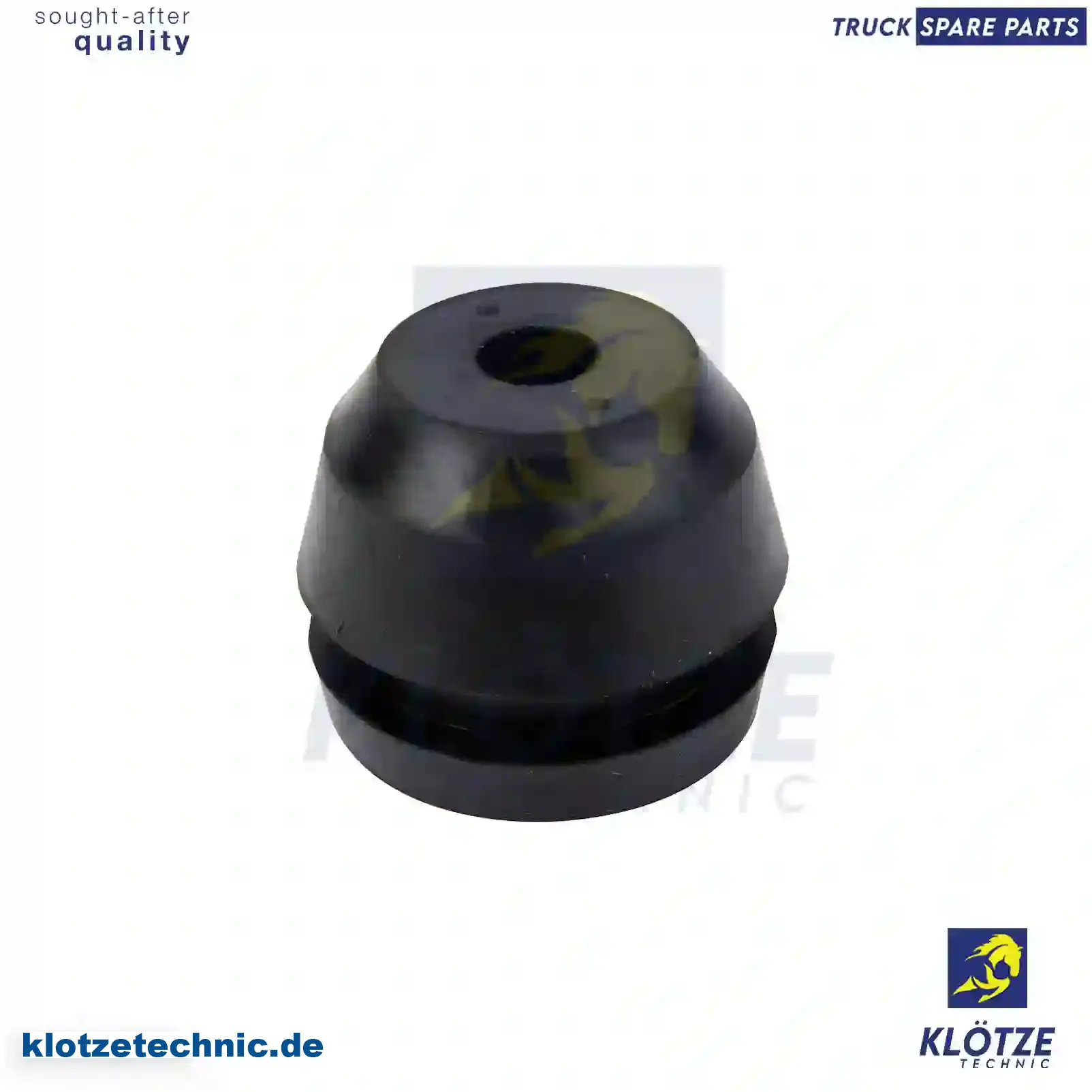 Rubber buffer, front, 81960200340, 81960200372, , , , || Klötze Technic Automotive Air Brake Systems