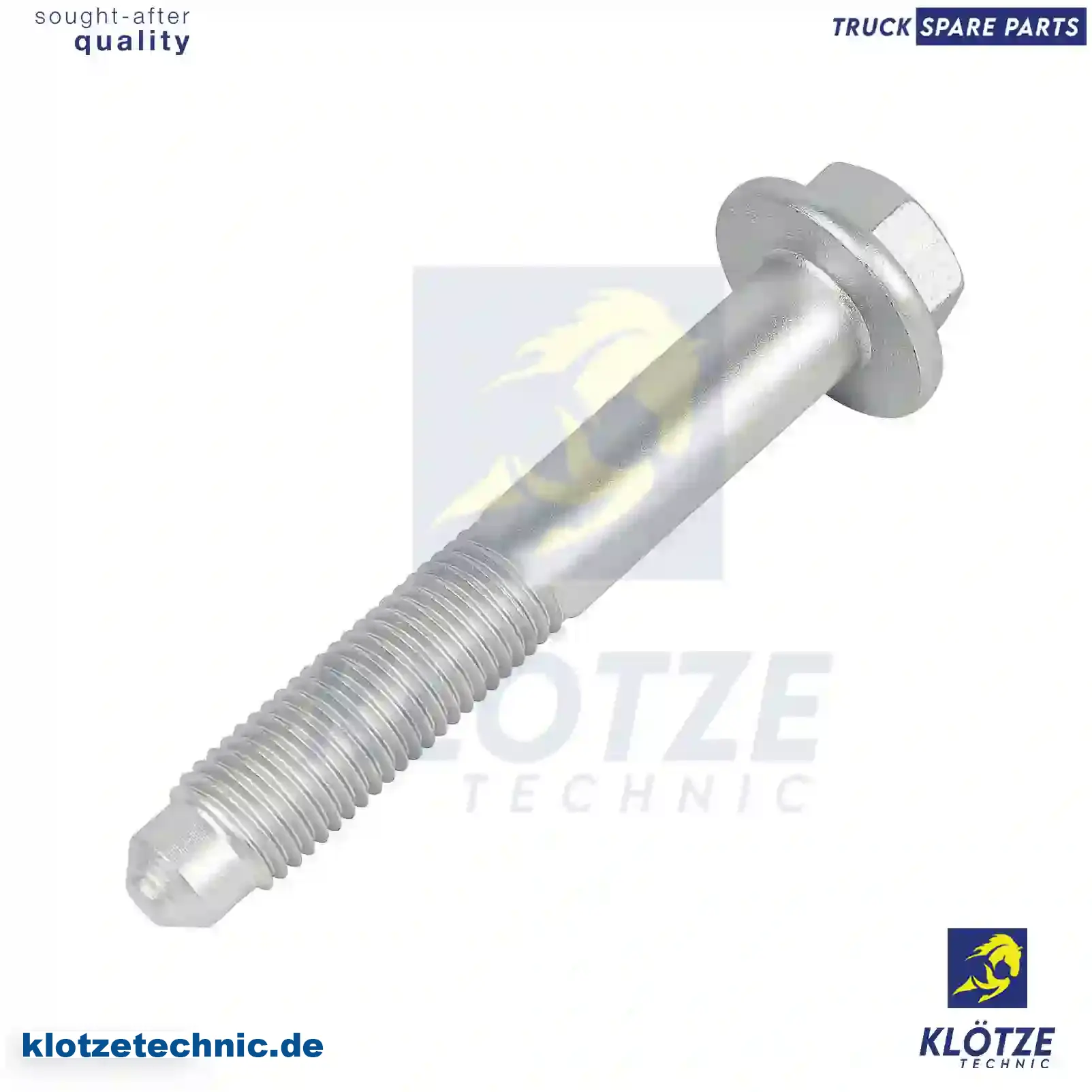 Flange screw, 7400993473, 7400995055, 991198, 993473, 995055, || Klötze Technic Automotive Air Brake Systems