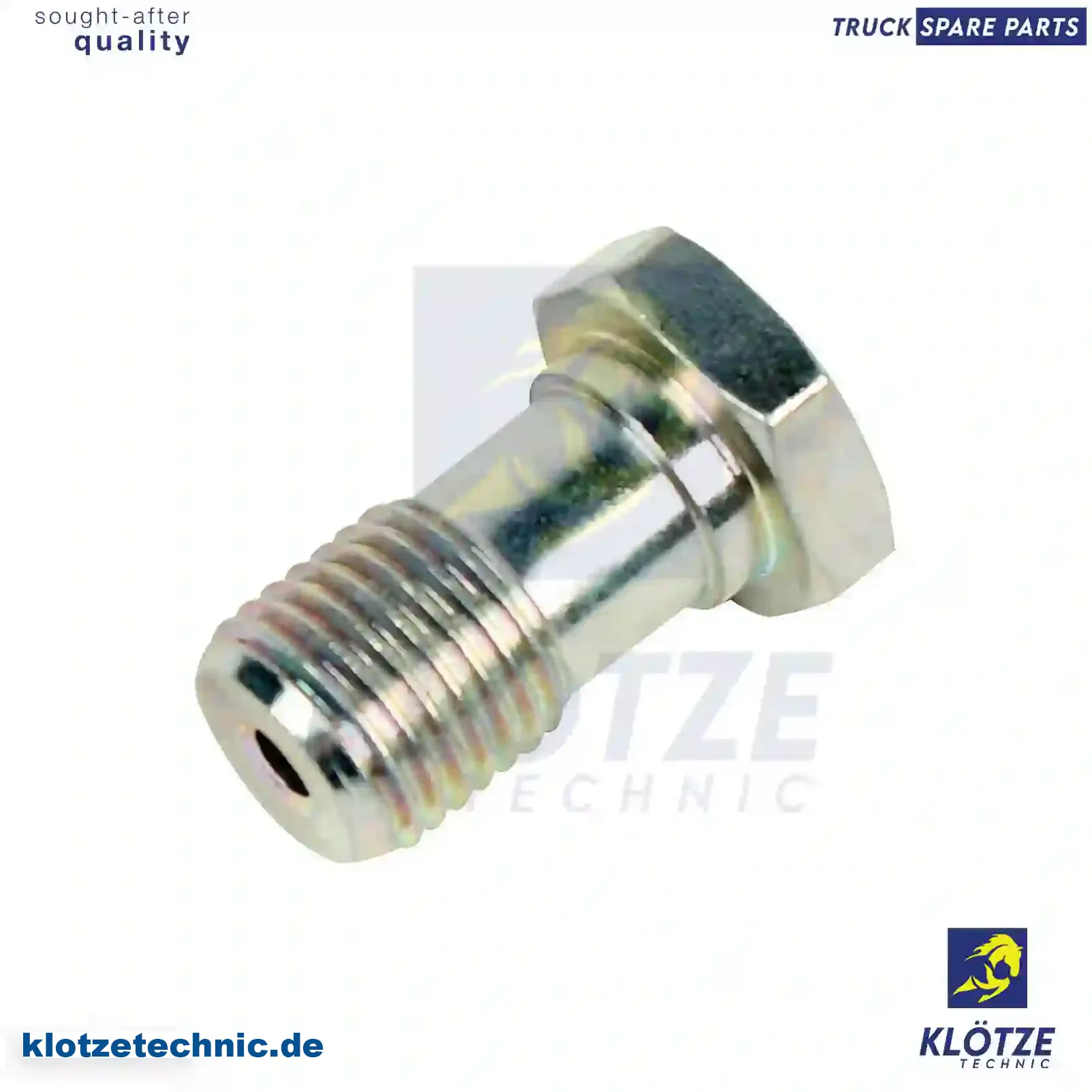 Oil pressure valve, 51054057044, , || Klötze Technic Automotive Air Brake Systems
