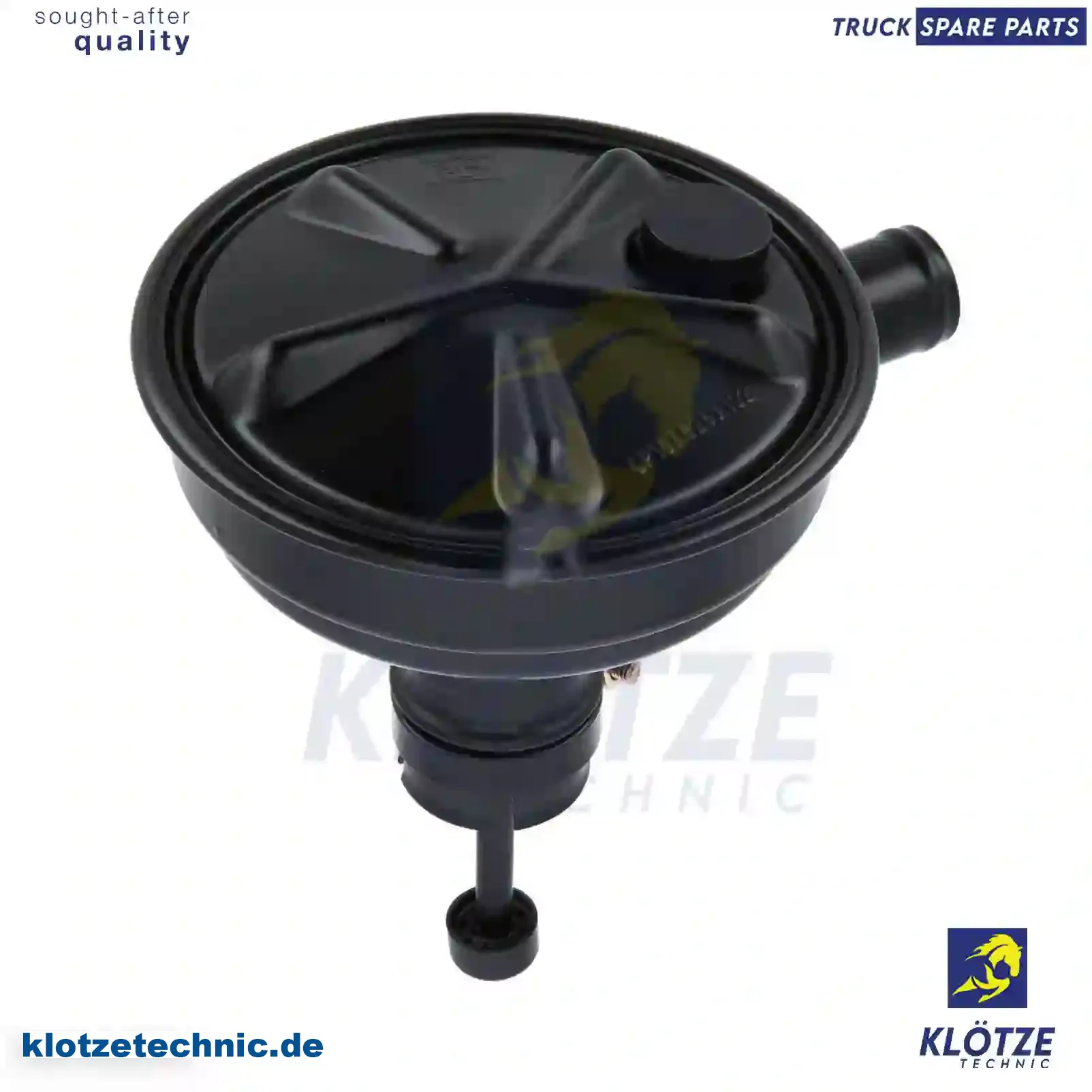 Oil separator, complete with o-ring, 61320629, 9272268, 51018047028, ZG01782-0008 || Klötze Technic Automotive Air Brake Systems
