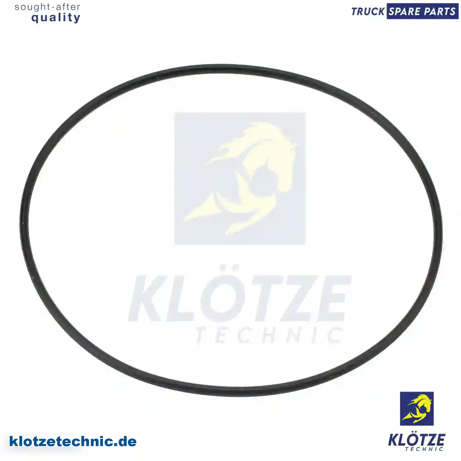 Seal ring, cylinder liner, 51965010505, 51965010540, 51965010550 || Klötze Technic Automotive Air Brake Systems