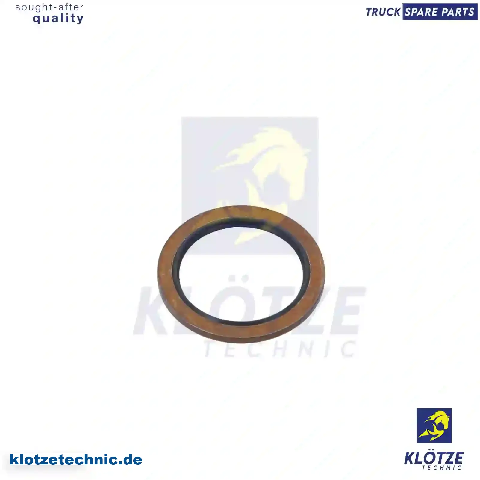 Seal ring, 06566310111, 07W115427, 07W115427C, || Klötze Technic Automotive Air Brake Systems