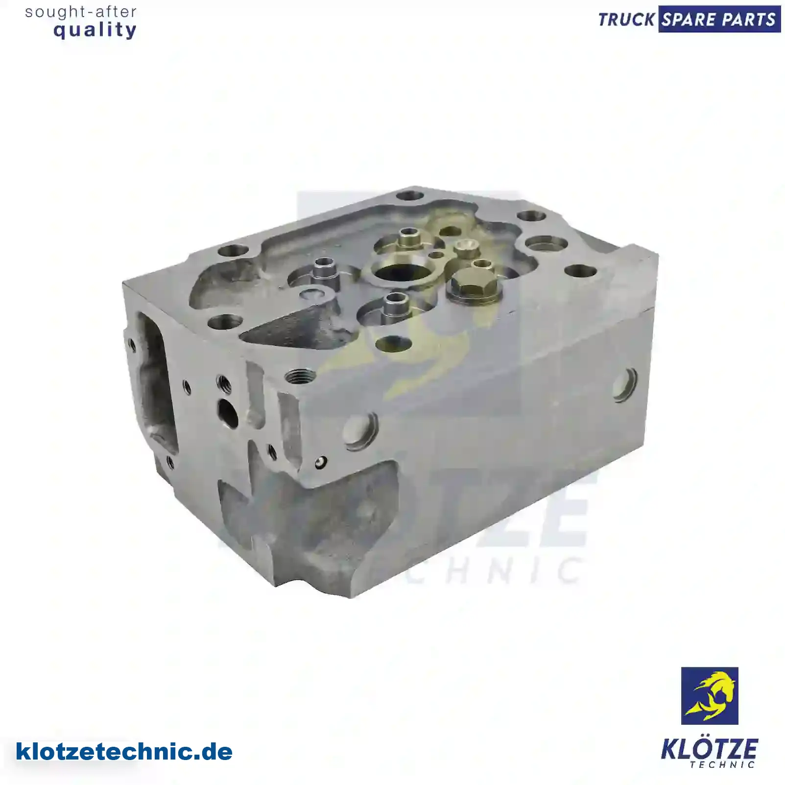 Cylinder head, without valves, 51031006053, 51031006802, 51031006807, 51031016053, 51031016824 || Klötze Technic Automotive Air Brake Systems