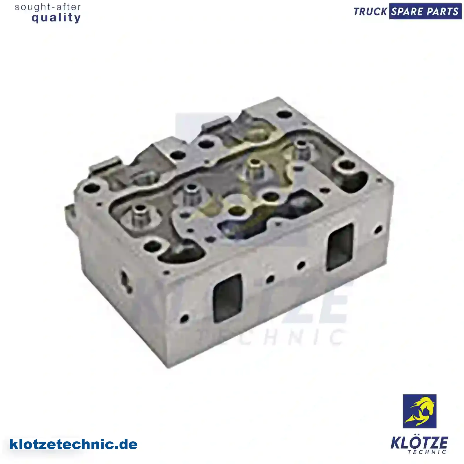 Cylinder head, without valves, 51031016713, 51031016725, 51031016758 || Klötze Technic Automotive Air Brake Systems