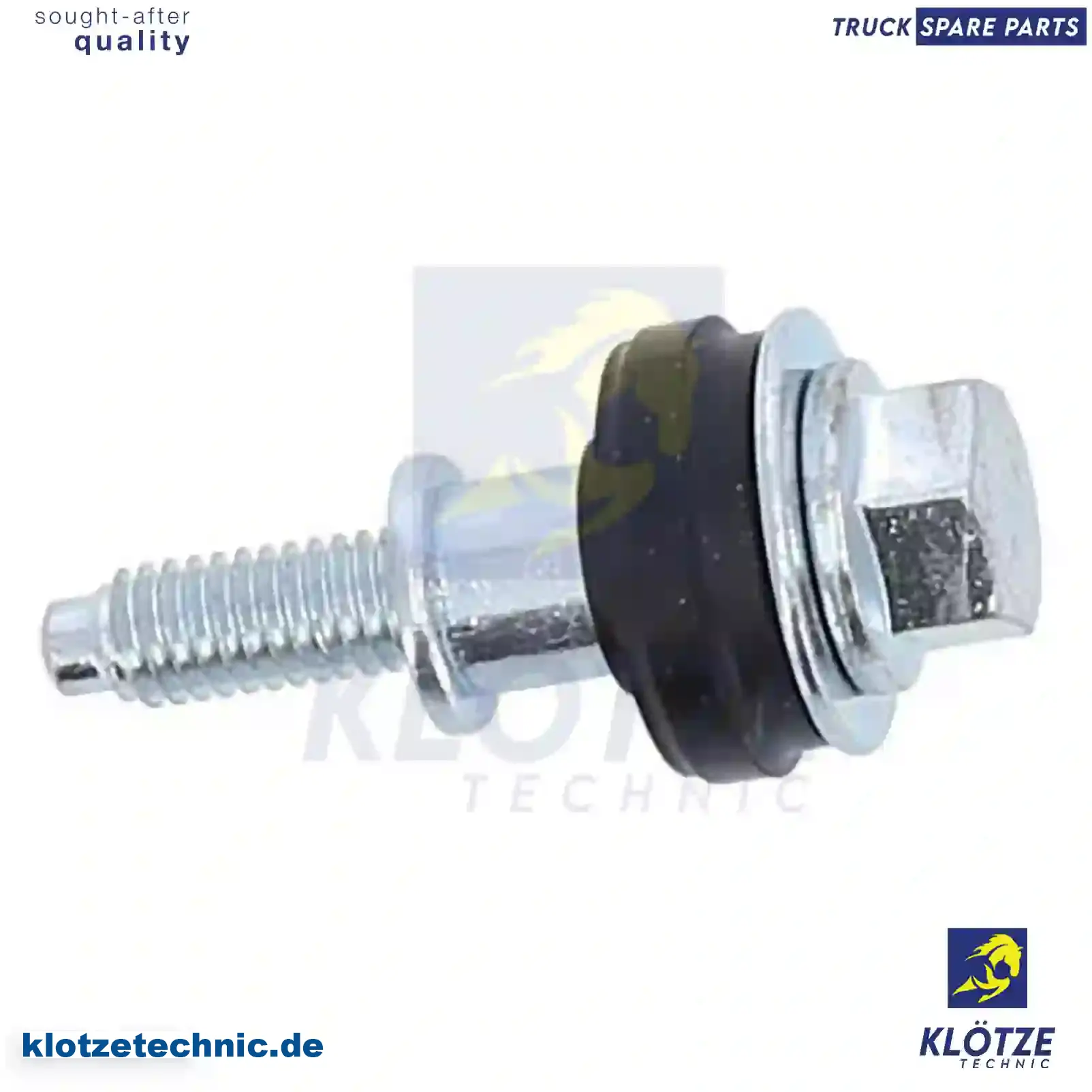 Screw, cylinder head cover, 51962100080, 2V5103448C || Klötze Technic Automotive Air Brake Systems