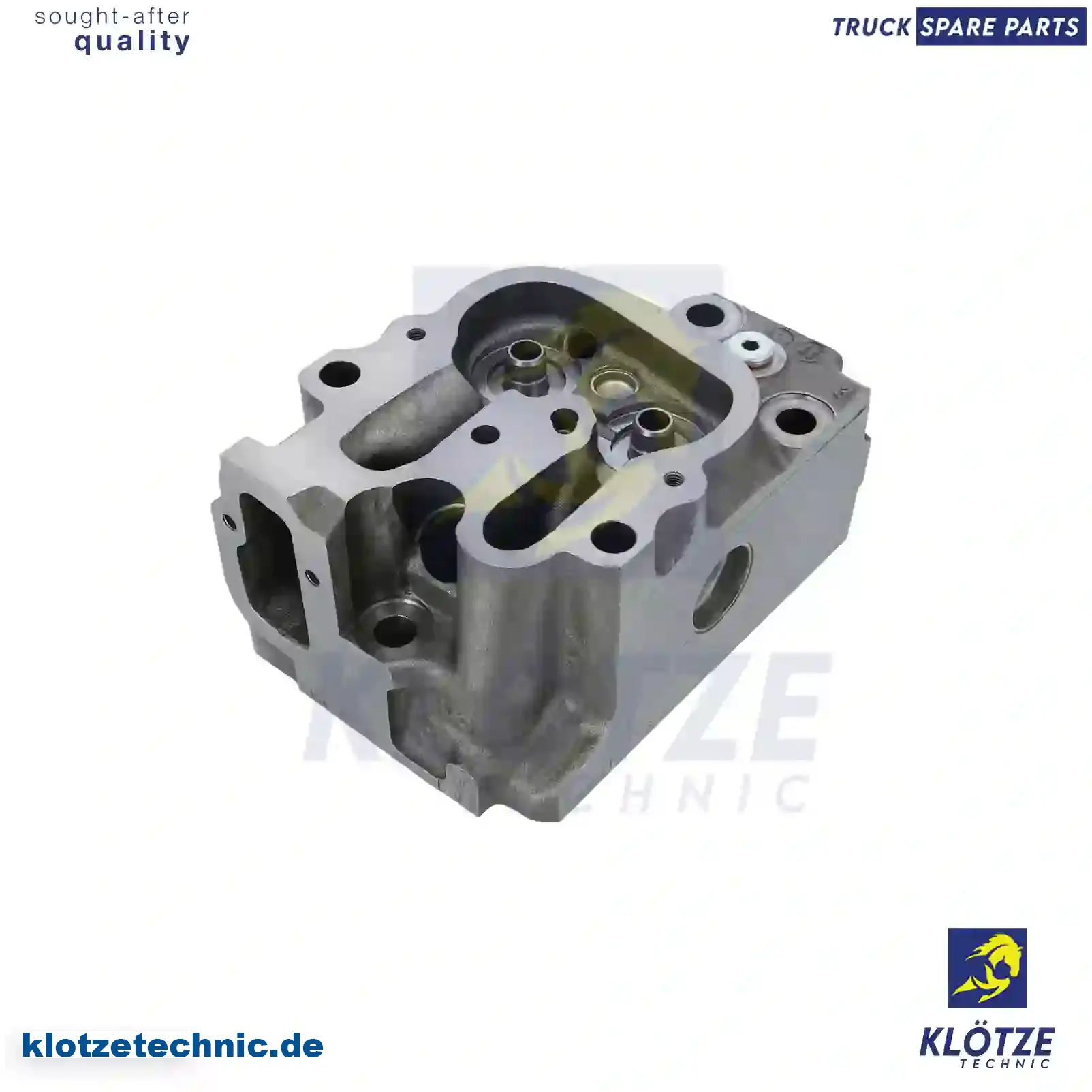 Cylinder head, with valves, 51031006154S || Klötze Technic Automotive Air Brake Systems