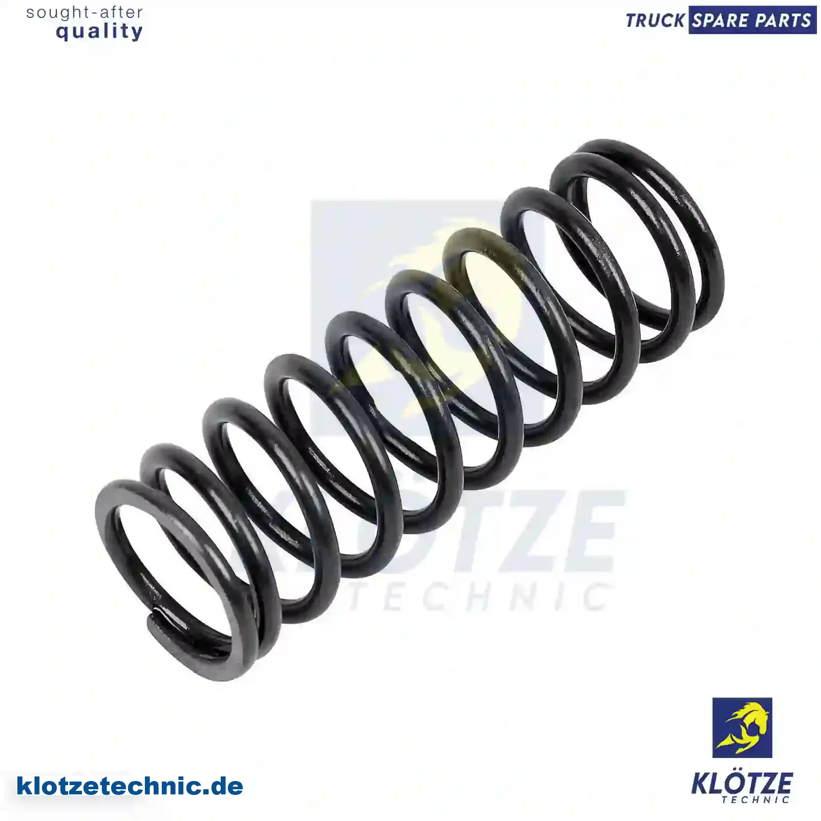 Valve spring, inner, 51041020137, 51041020144, 51041020156 || Klötze Technic Automotive Air Brake Systems