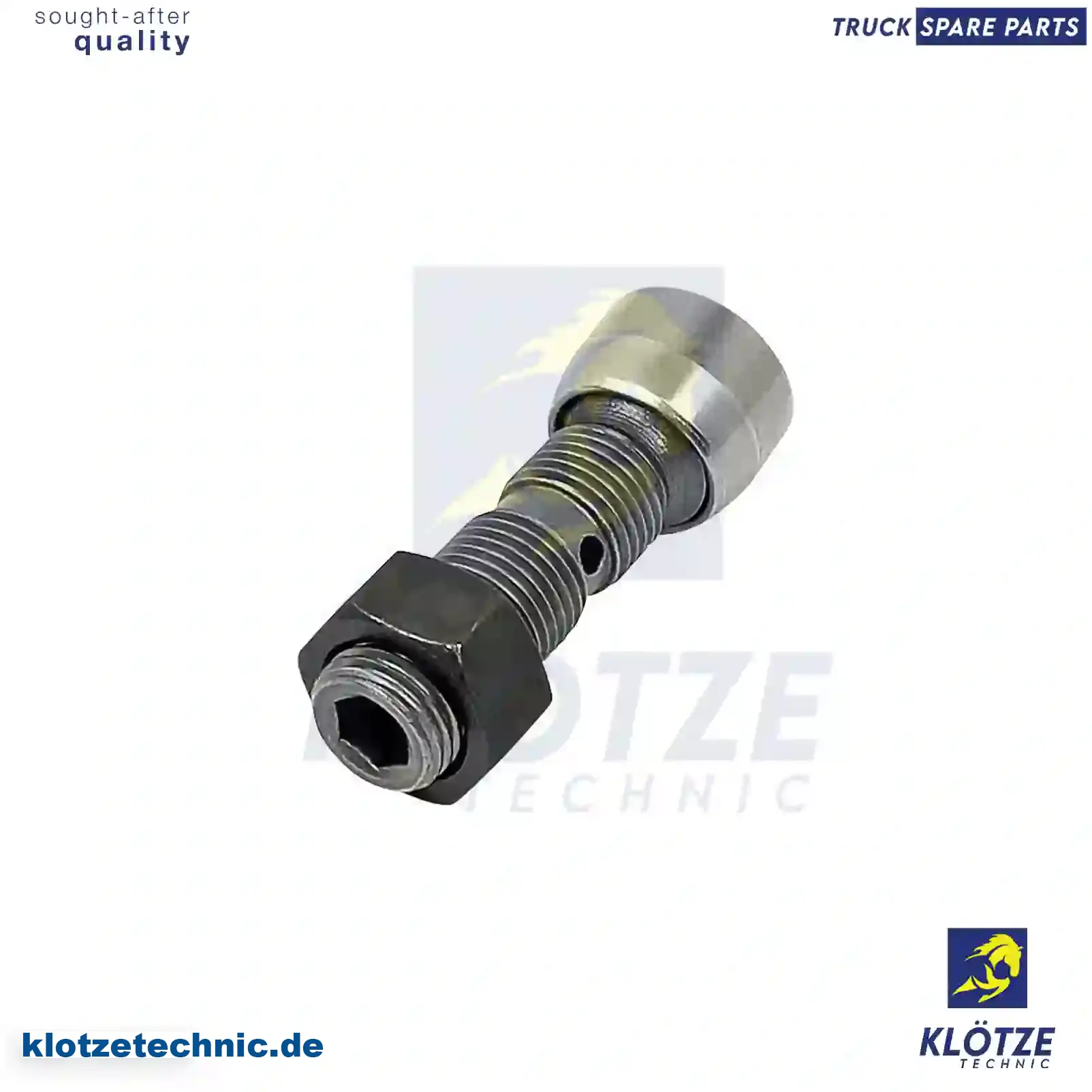 Adjusting screw, 51042055007, 51042055009, 07W067255 || Klötze Technic Automotive Air Brake Systems