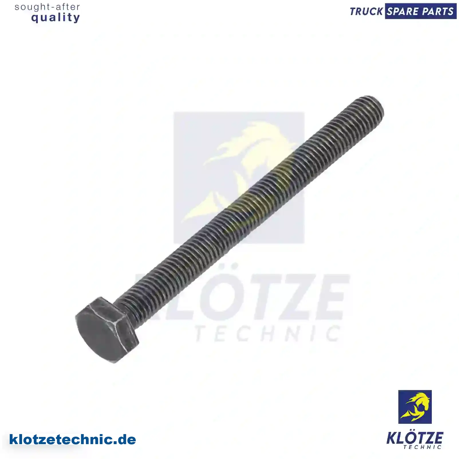 Cylinder head screw, 51900010163 || Klötze Technic Automotive Air Brake Systems
