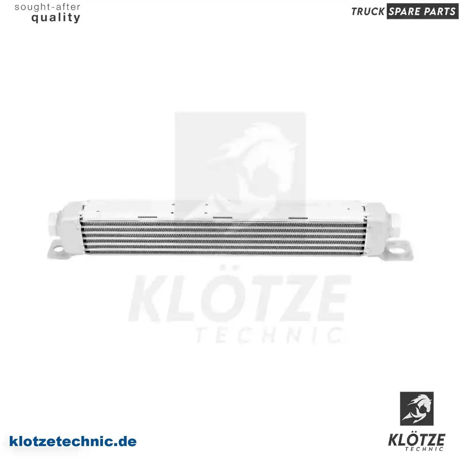 Oil cooler, 81325606070 || Klötze Technic Automotive Air Brake Systems
