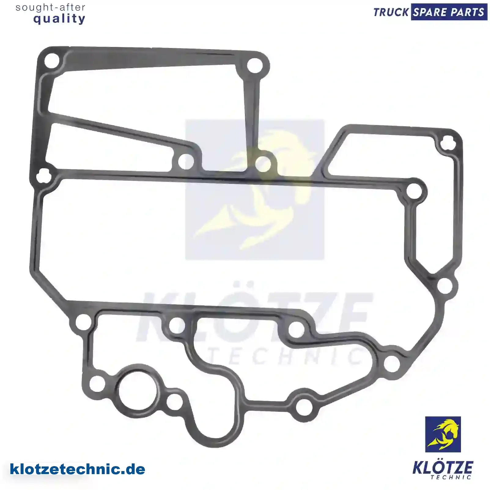 Gasket, oil cooler housing, 51059010134, 5105 || Klötze Technic Automotive Air Brake Systems