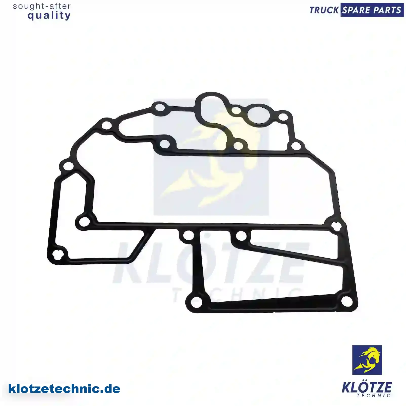 Gasket, oil cooler housing, 51059010160, 2V5115685 || Klötze Technic Automotive Air Brake Systems