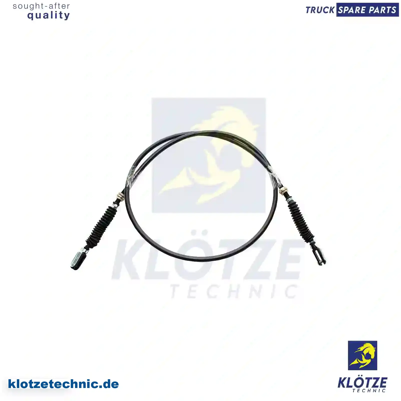 Throttle cable, 1356941, 1414372 || Klötze Technic Automotive Air Brake Systems