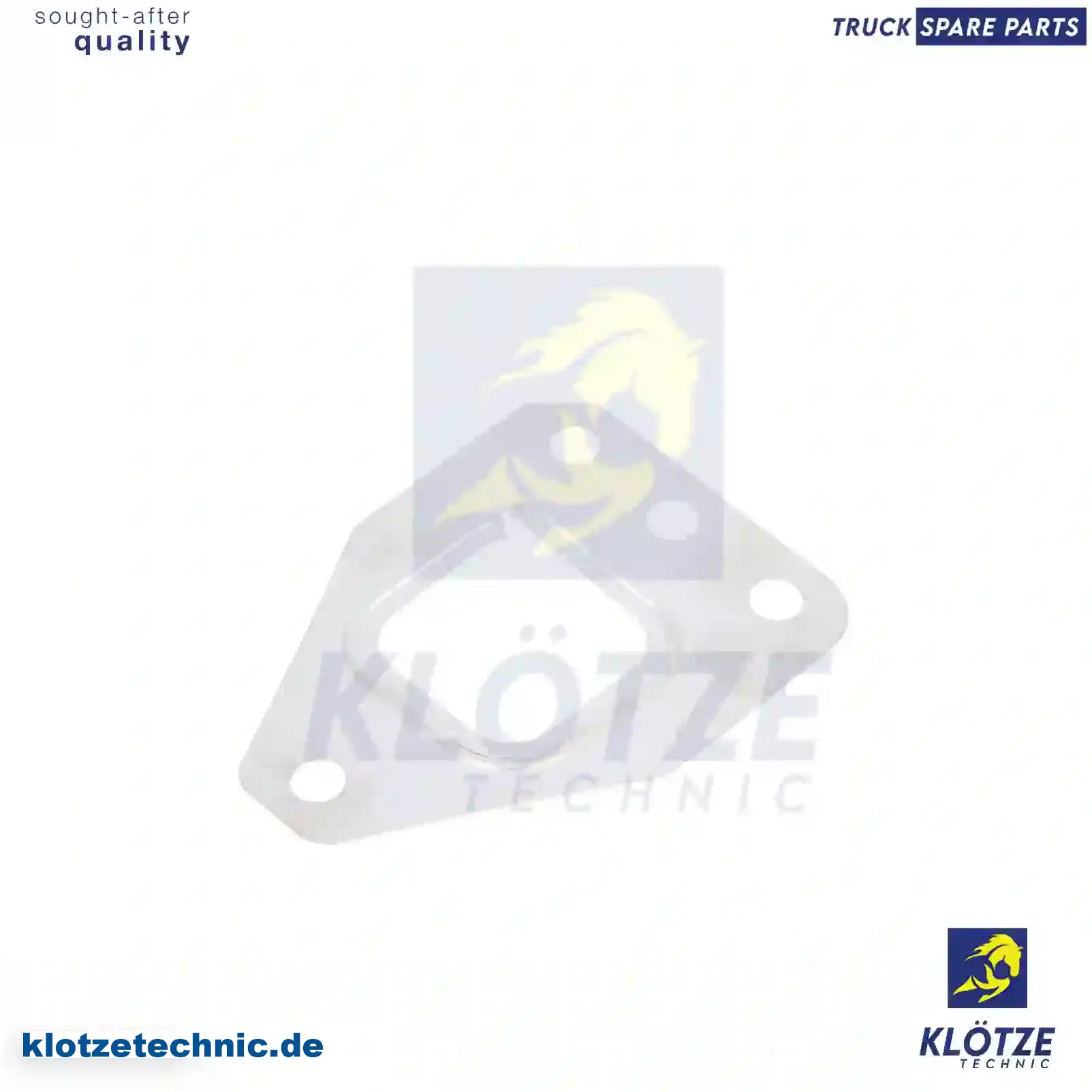 Gasket, exhaust manifold, 51089010206, 51089010284, 2V5129589C || Klötze Technic Automotive Air Brake Systems