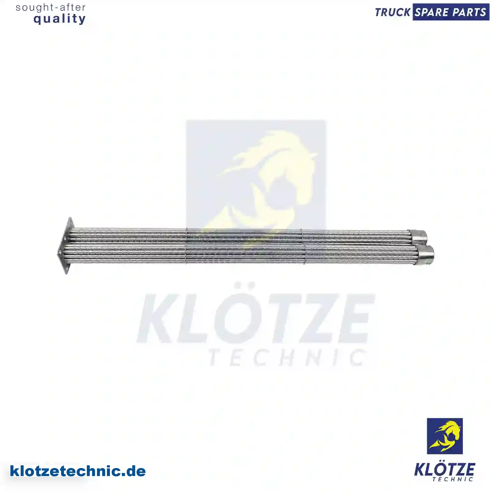 Radiator, exhaust gas recirculation, 51081007141S, 51081009141S || Klötze Technic Automotive Air Brake Systems