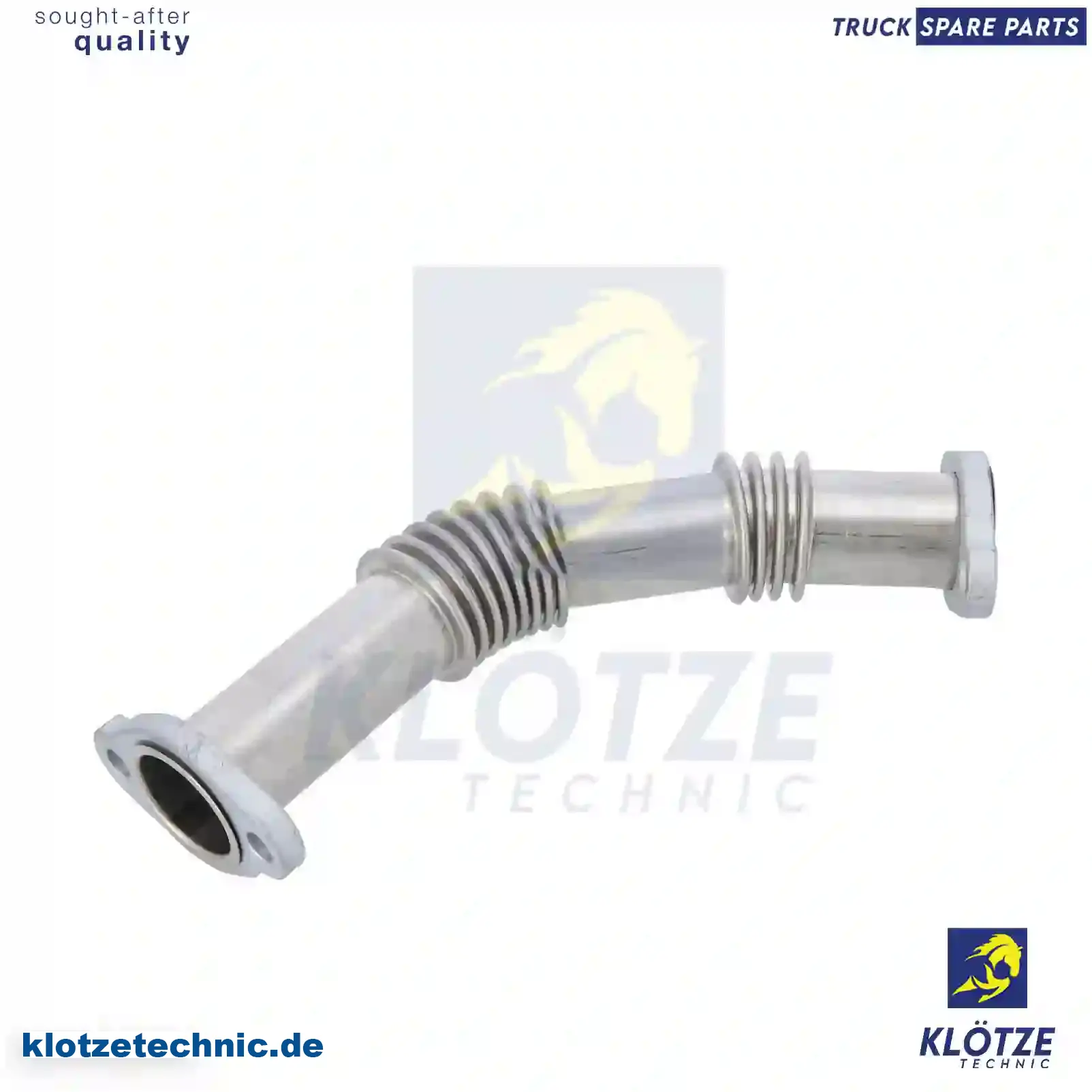 Flexible pipe, exhaust gas recirculation module, 51081530042, 5108 || Klötze Technic Automotive Air Brake Systems
