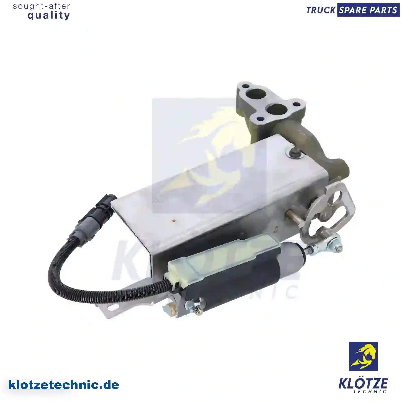 Blocking flap, exhaust gas recirculation, 51081506068, 51081506113, 51081506121, 51081506148 || Klötze Technic Automotive Air Brake Systems