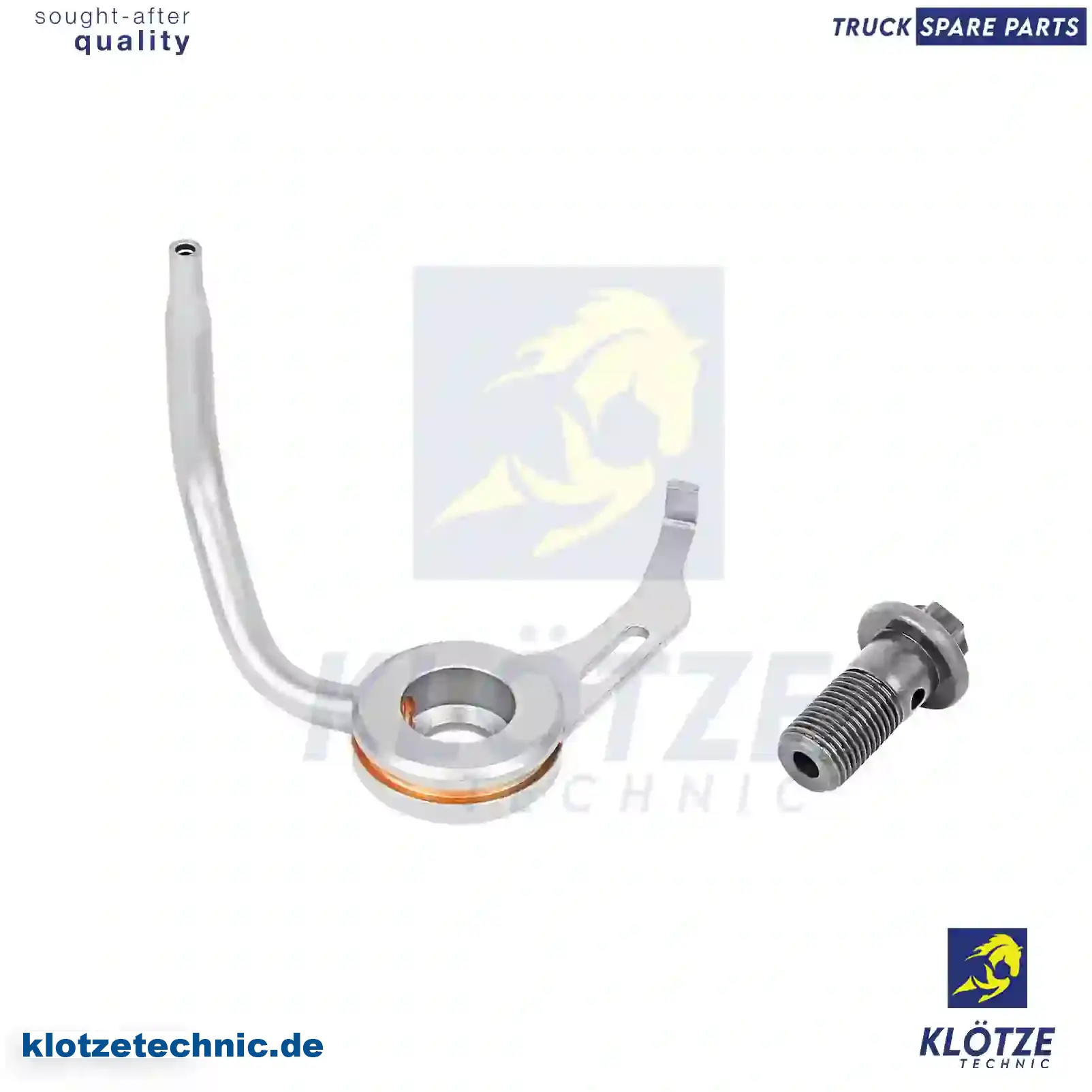 Oil nozzle, with screw, 1526821 || Klötze Technic Automotive Air Brake Systems