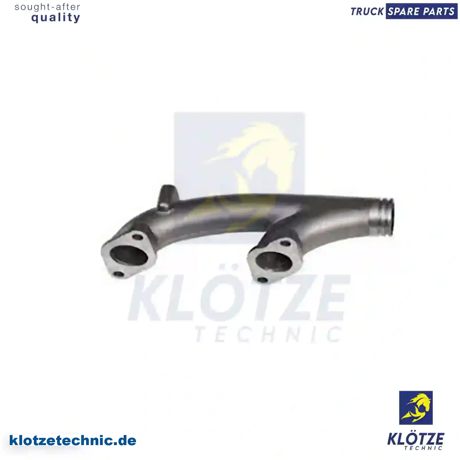 Exhaust manifold, 1729307, 1863895, 1866393, 1945331, ZG10081-0008 || Klötze Technic Automotive Air Brake Systems
