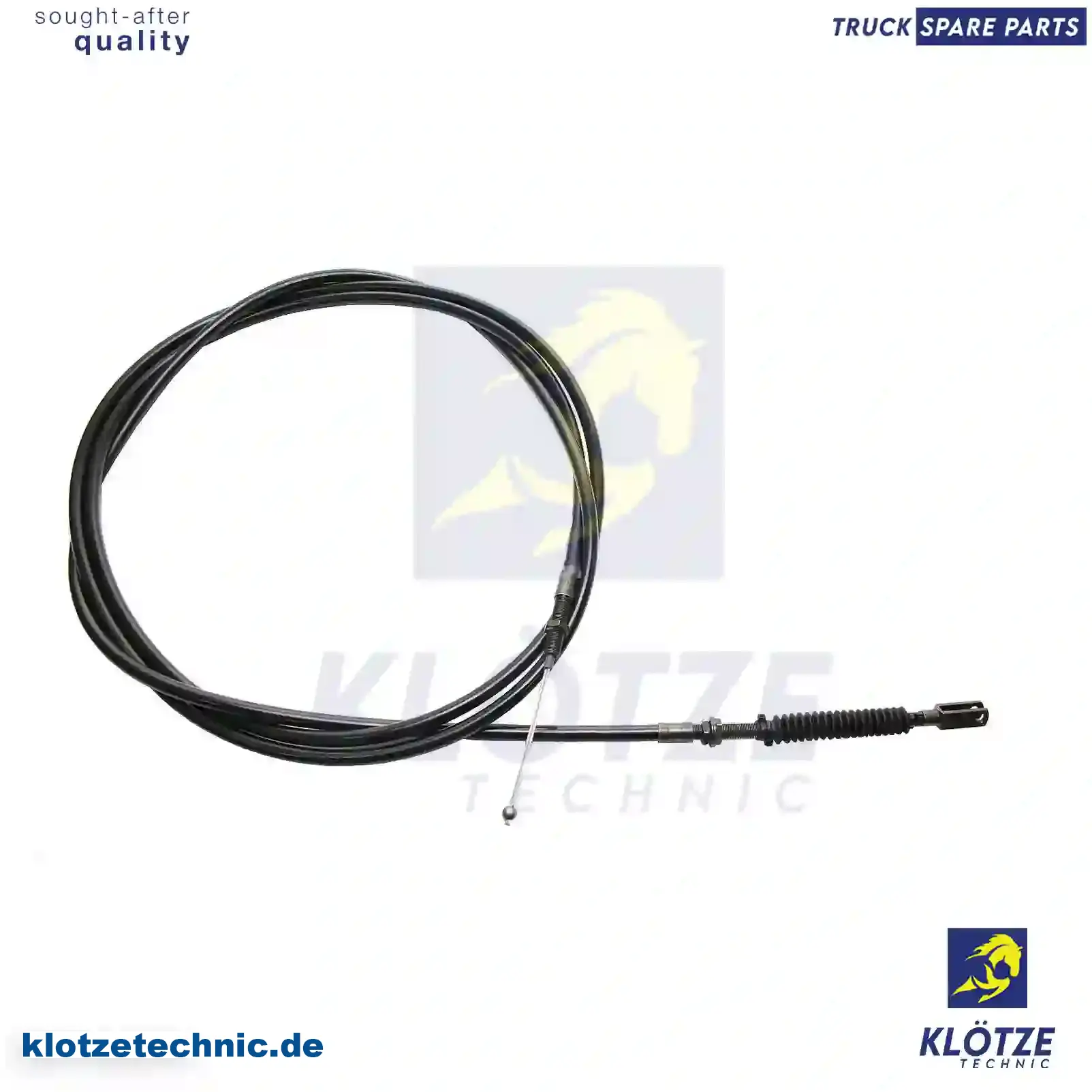 Throttle cable, 1428935, 1431226, ZG02197-0008 || Klötze Technic Automotive Air Brake Systems