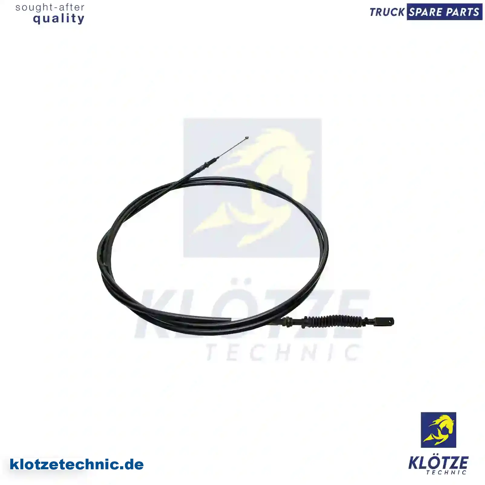 Throttle cable, 1414379, 1431227 || Klötze Technic Automotive Air Brake Systems
