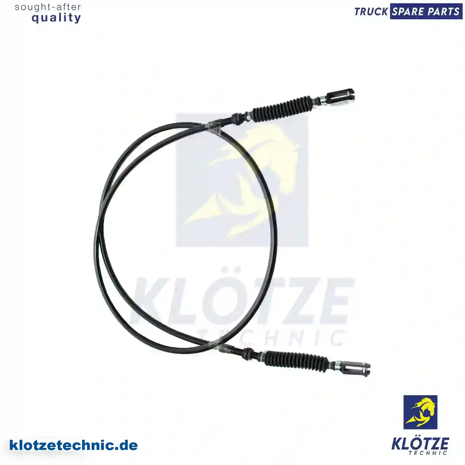 Throttle cable, 1362184, 1414373 || Klötze Technic Automotive Air Brake Systems