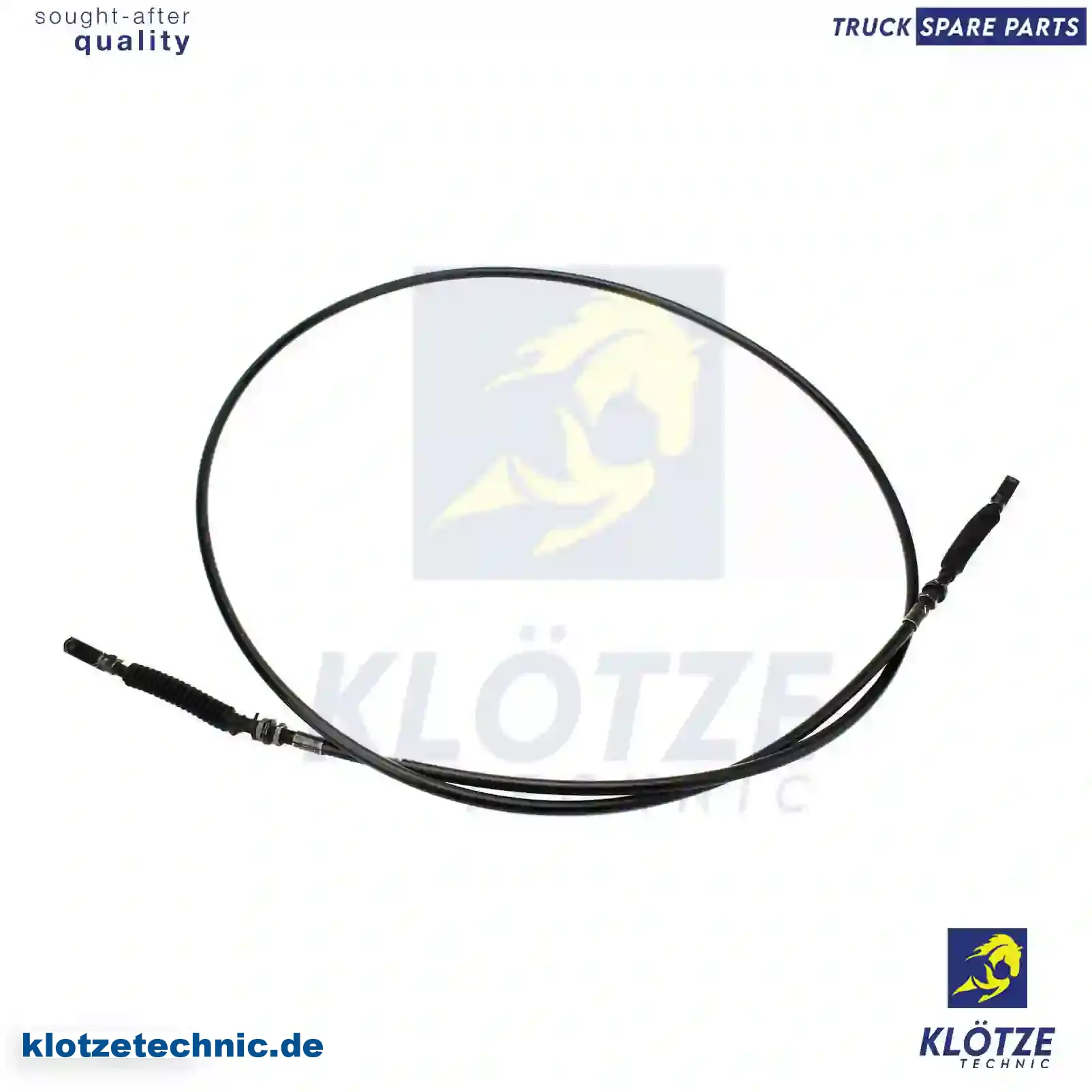 Throttle cable, 1364434, 1414374 || Klötze Technic Automotive Air Brake Systems