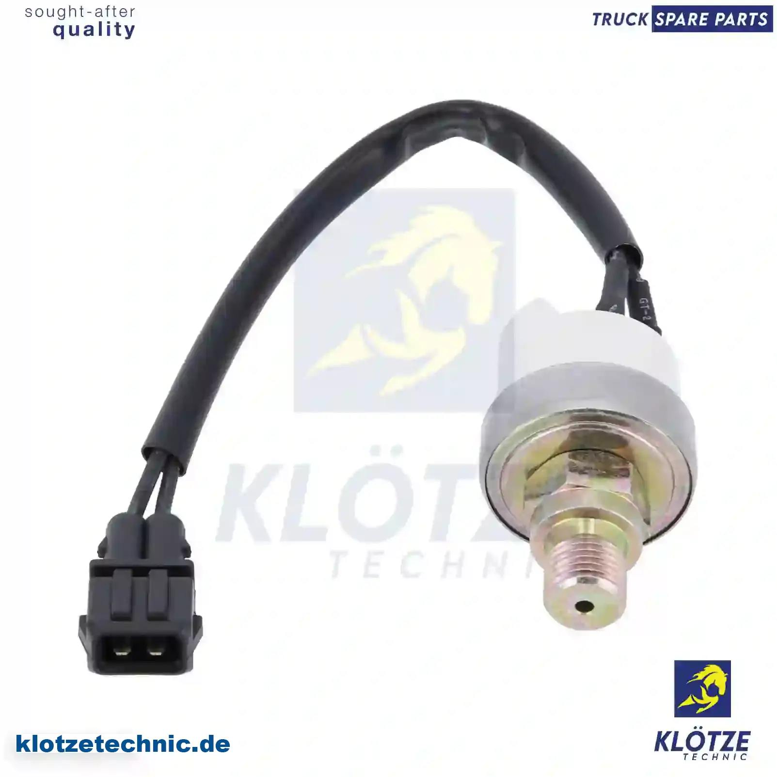 Oil pressure sensor, 1316331, 1334704, || Klötze Technic Automotive Air Brake Systems