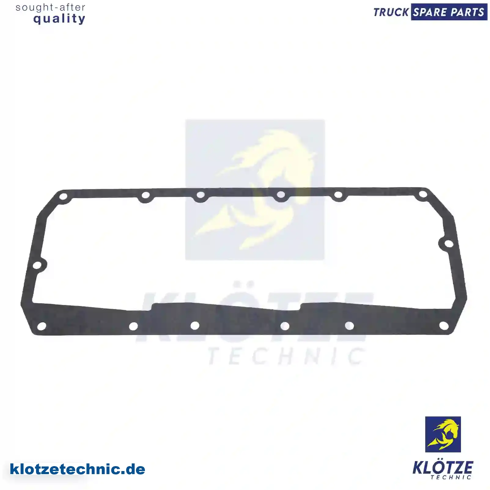 Gasket, side cover, 1320295, 366537, ZG01264-0008 || Klötze Technic Automotive Air Brake Systems
