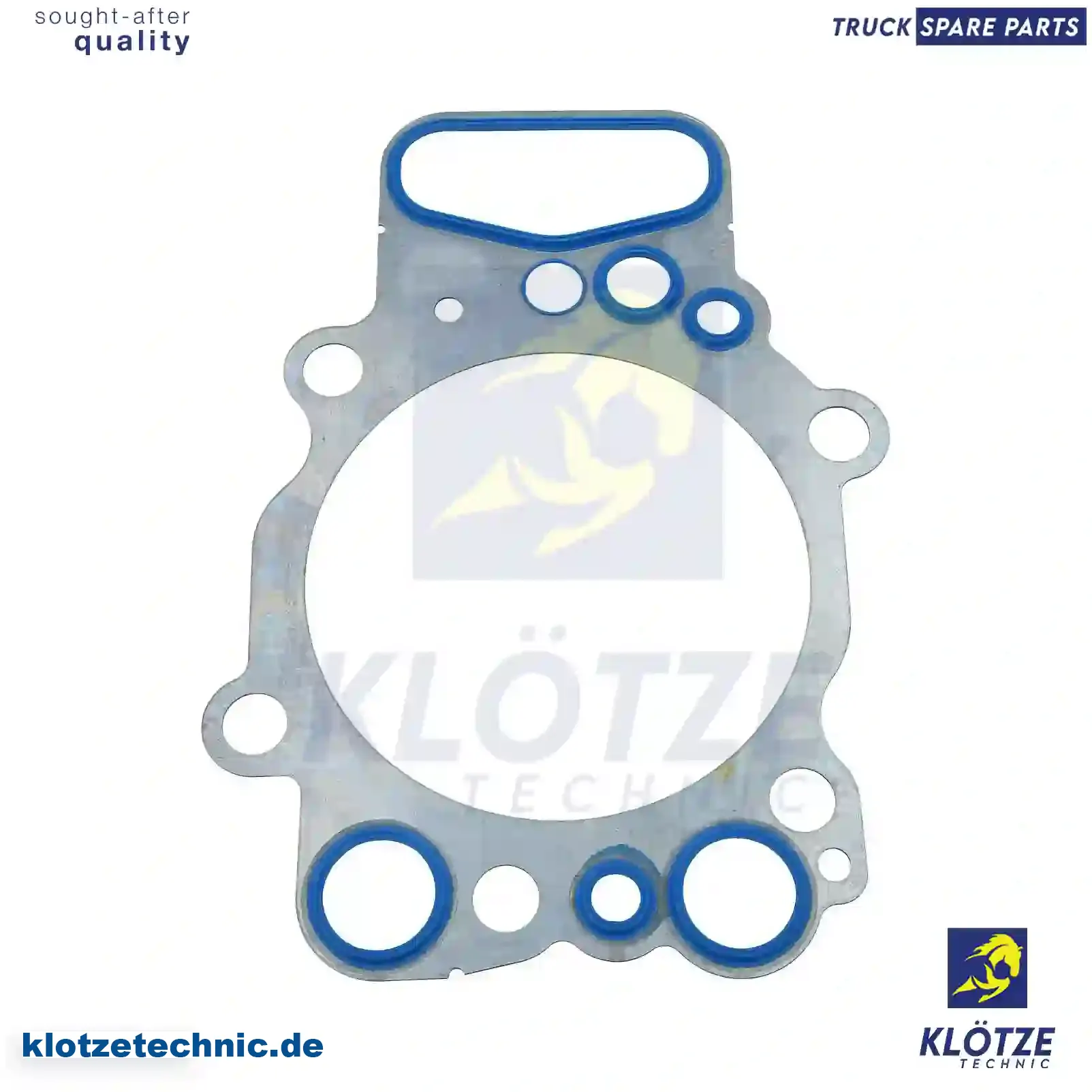 Cylinder head gasket, old version, 1475757, 1781658, 1892766, ZG01035-0008 || Klötze Technic Automotive Air Brake Systems