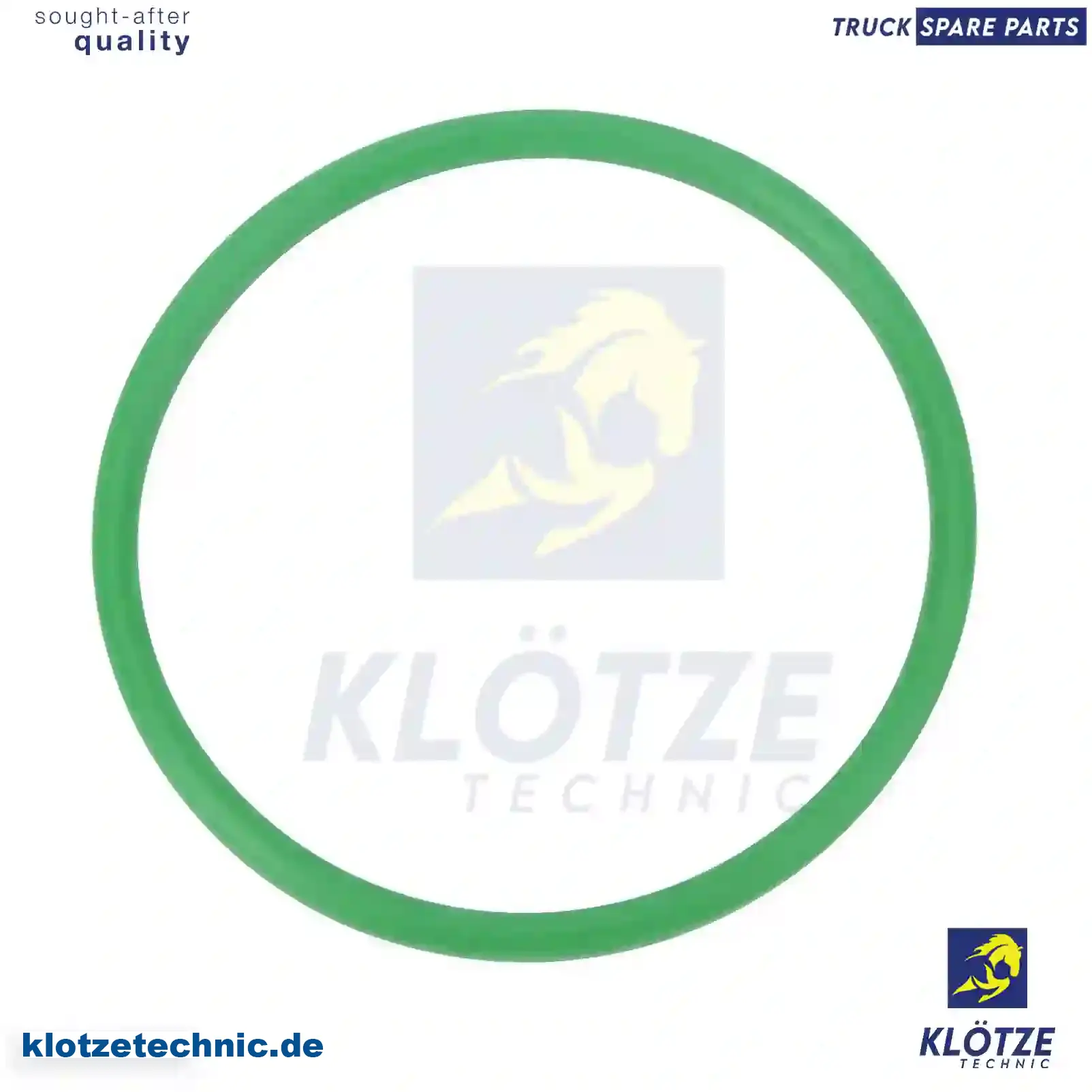 Seal ring, 1352886, 1484766, ZG01998-0008 || Klötze Technic Automotive Air Brake Systems